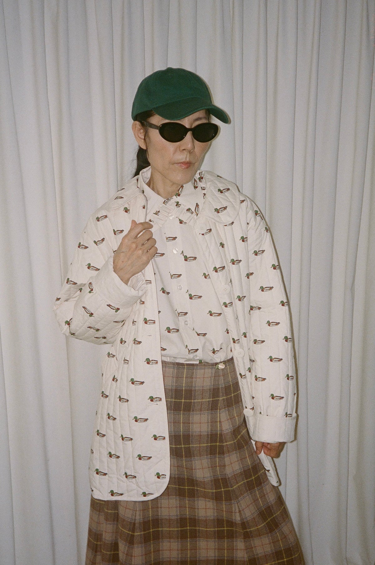 Arnie Mallard Print Quilted Jacket