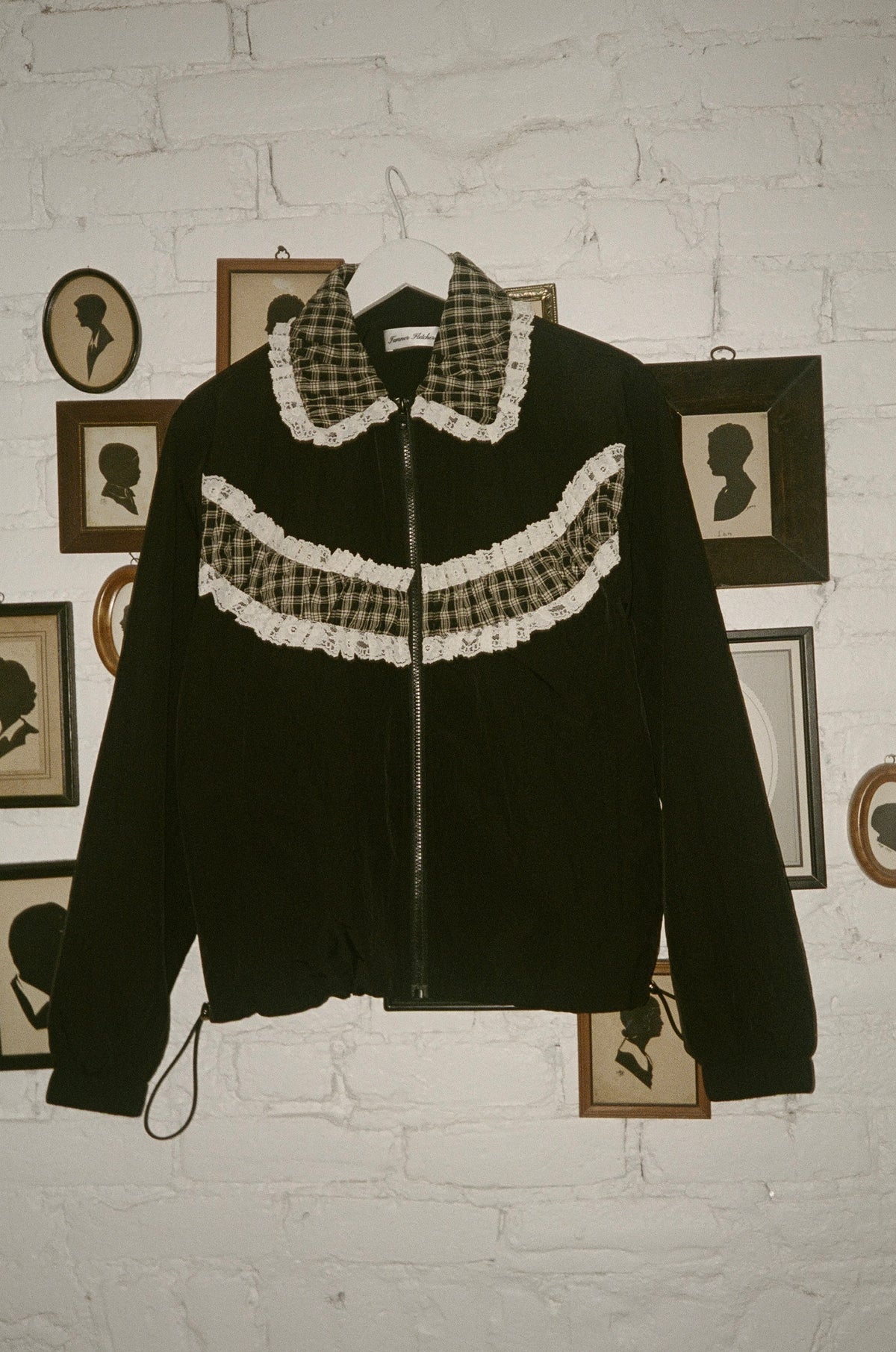 Kennedy Ruched Stripe Track Jacket