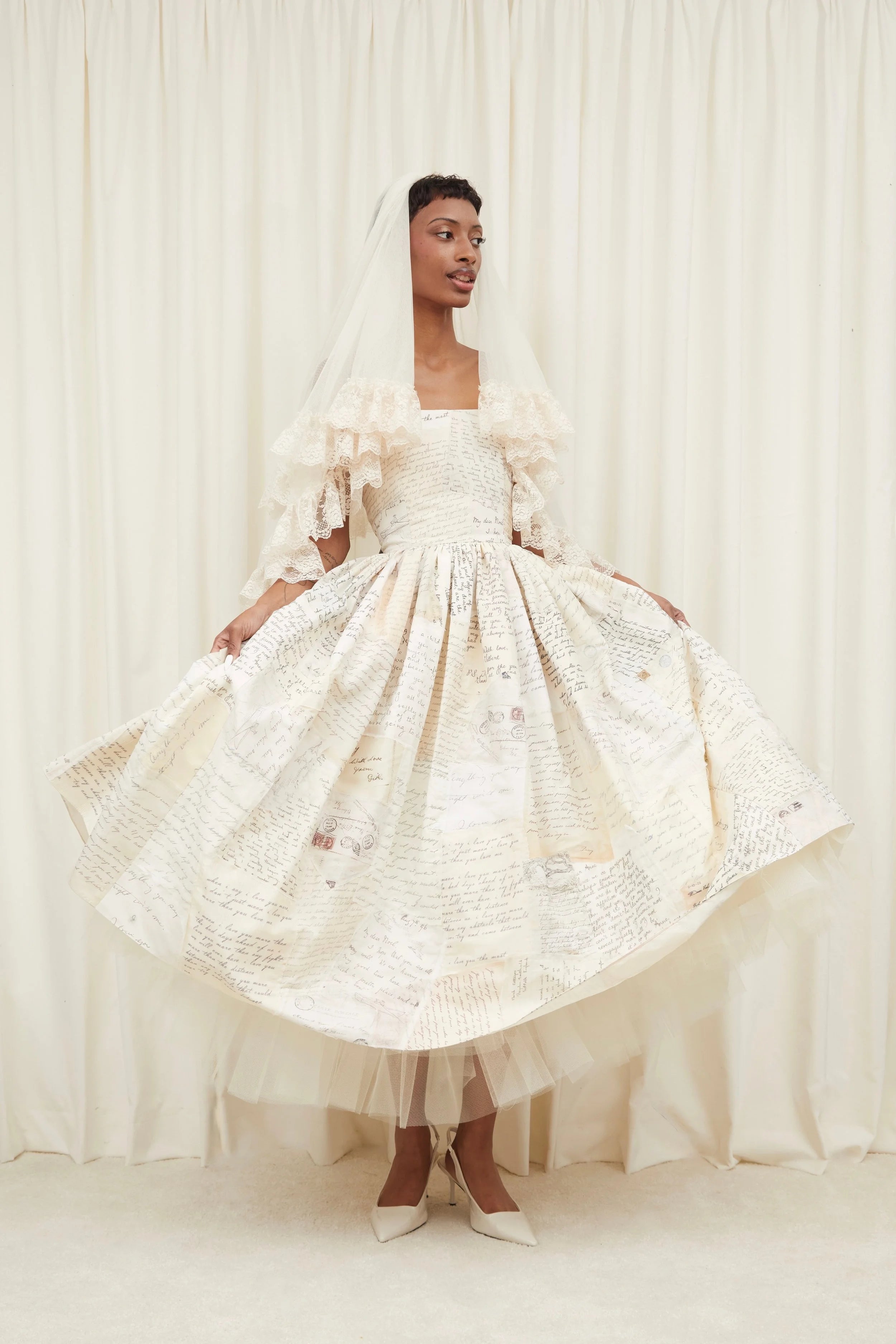 Lucille Love Letter Gown