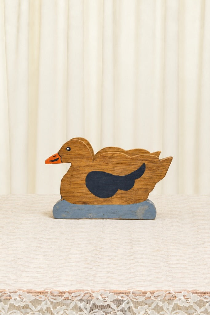 Vintage Duck Letter/Napkin Holder