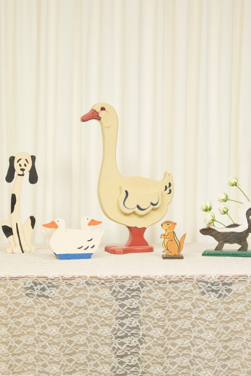 Vintage Folk Art Goose