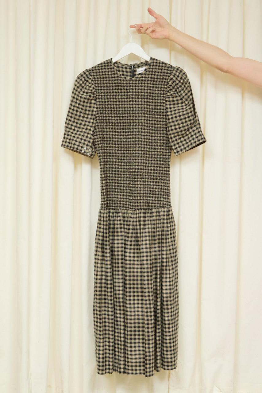 SAMPLE Imelda Smocked Midi Dress XL