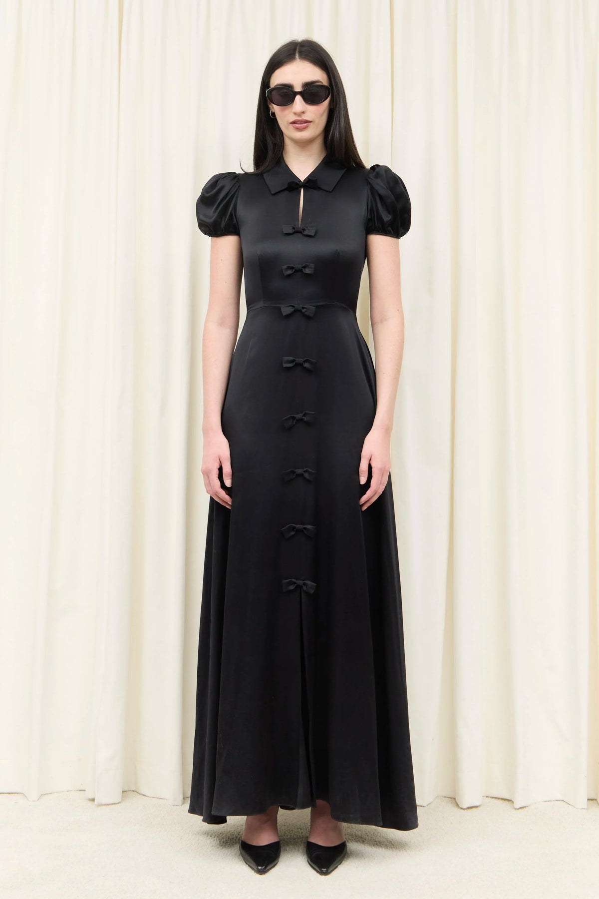 Dorris Puff Sleeve Gown