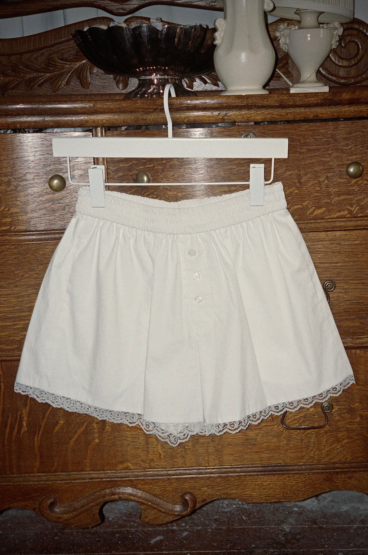 Winnie Lace Trim Boxer Short