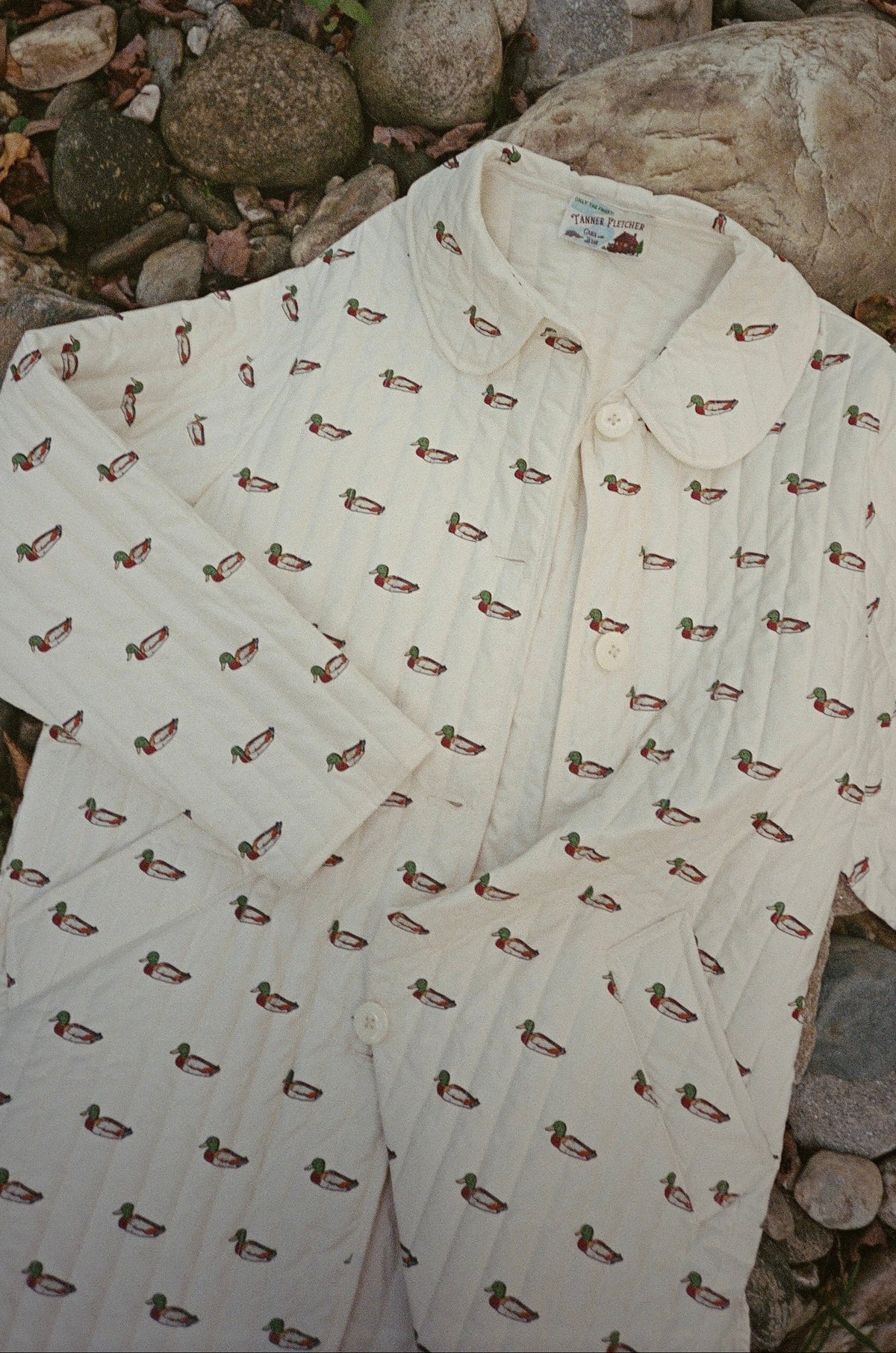 Arnie Mallard Print Quilted Jacket