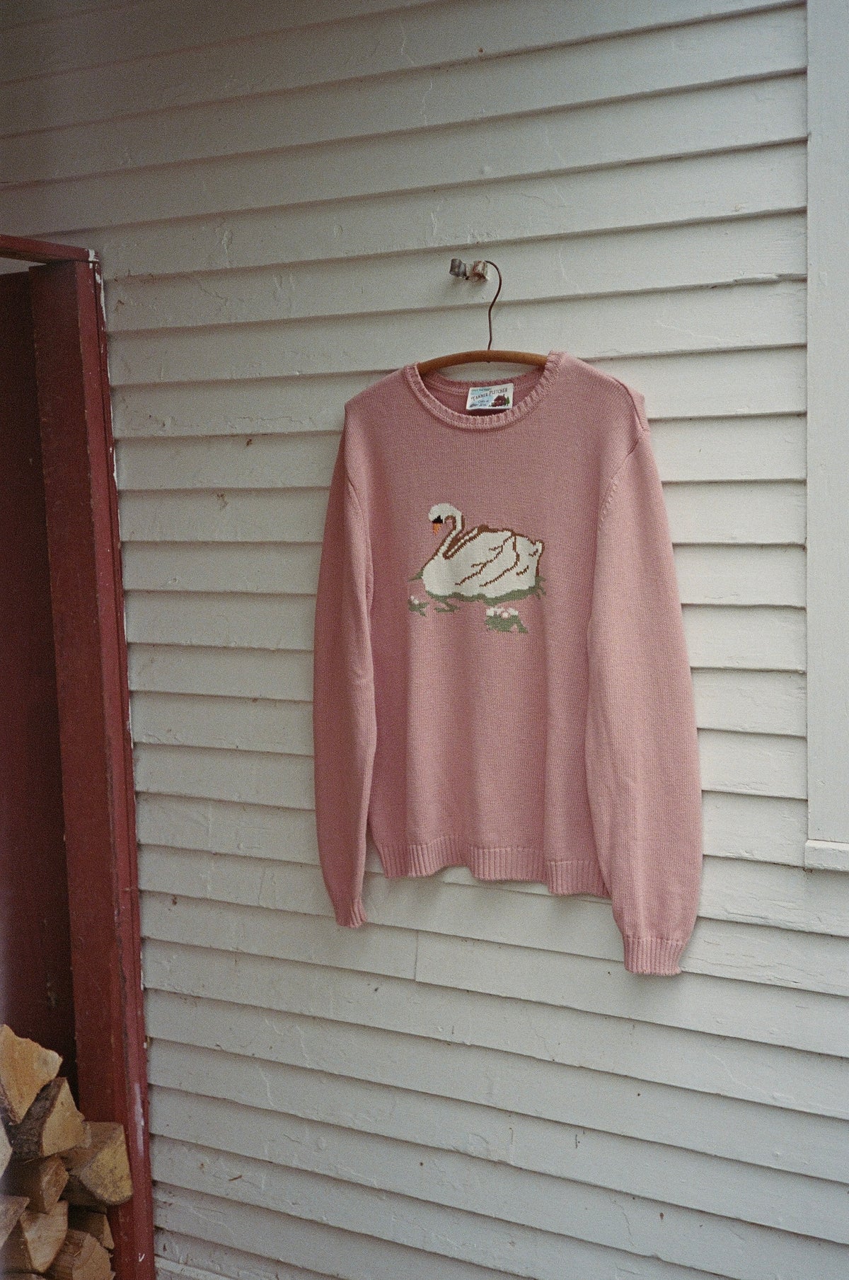 Millhouse Swan Intarsia Sweater
