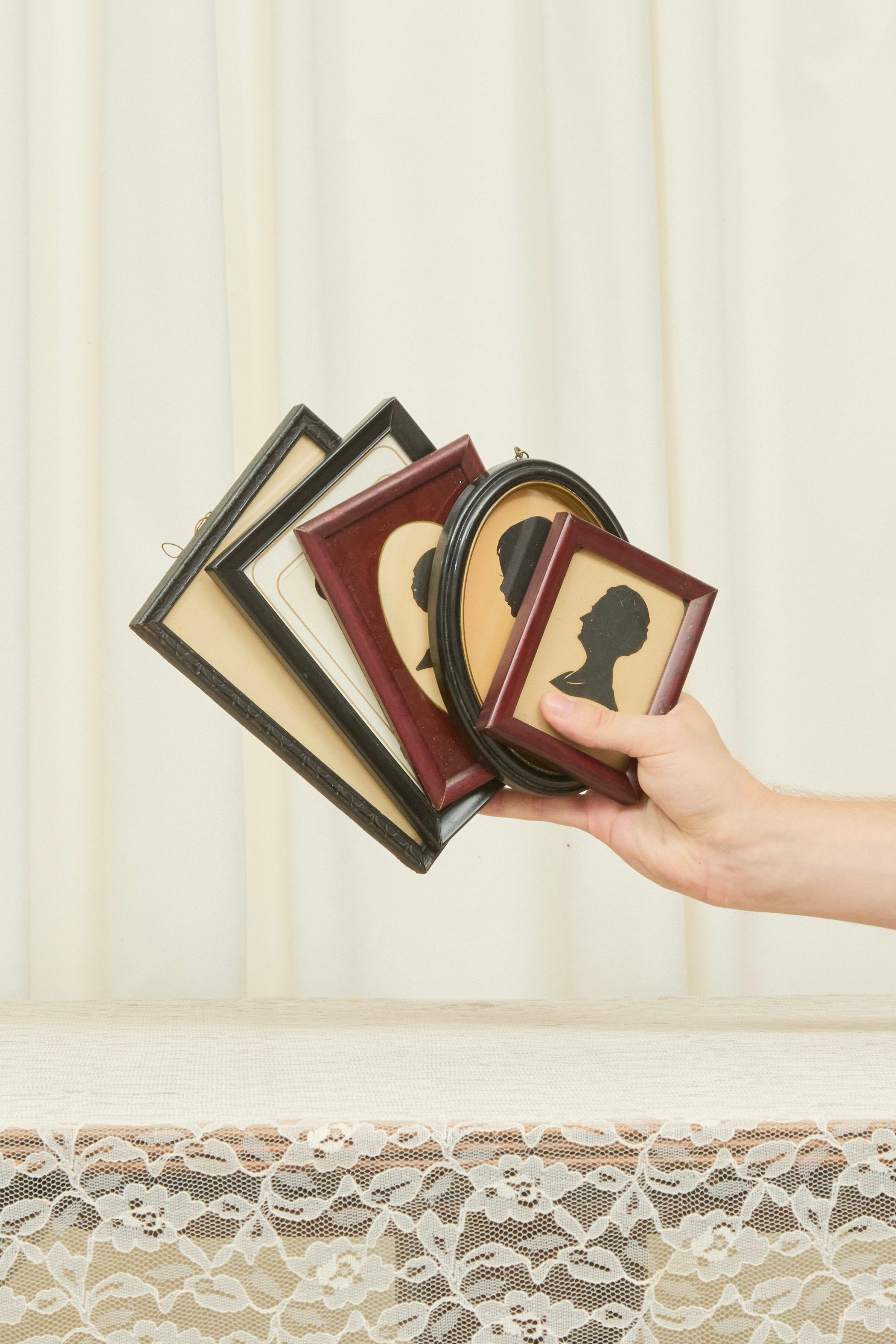 Vintage Silhouette Portraits