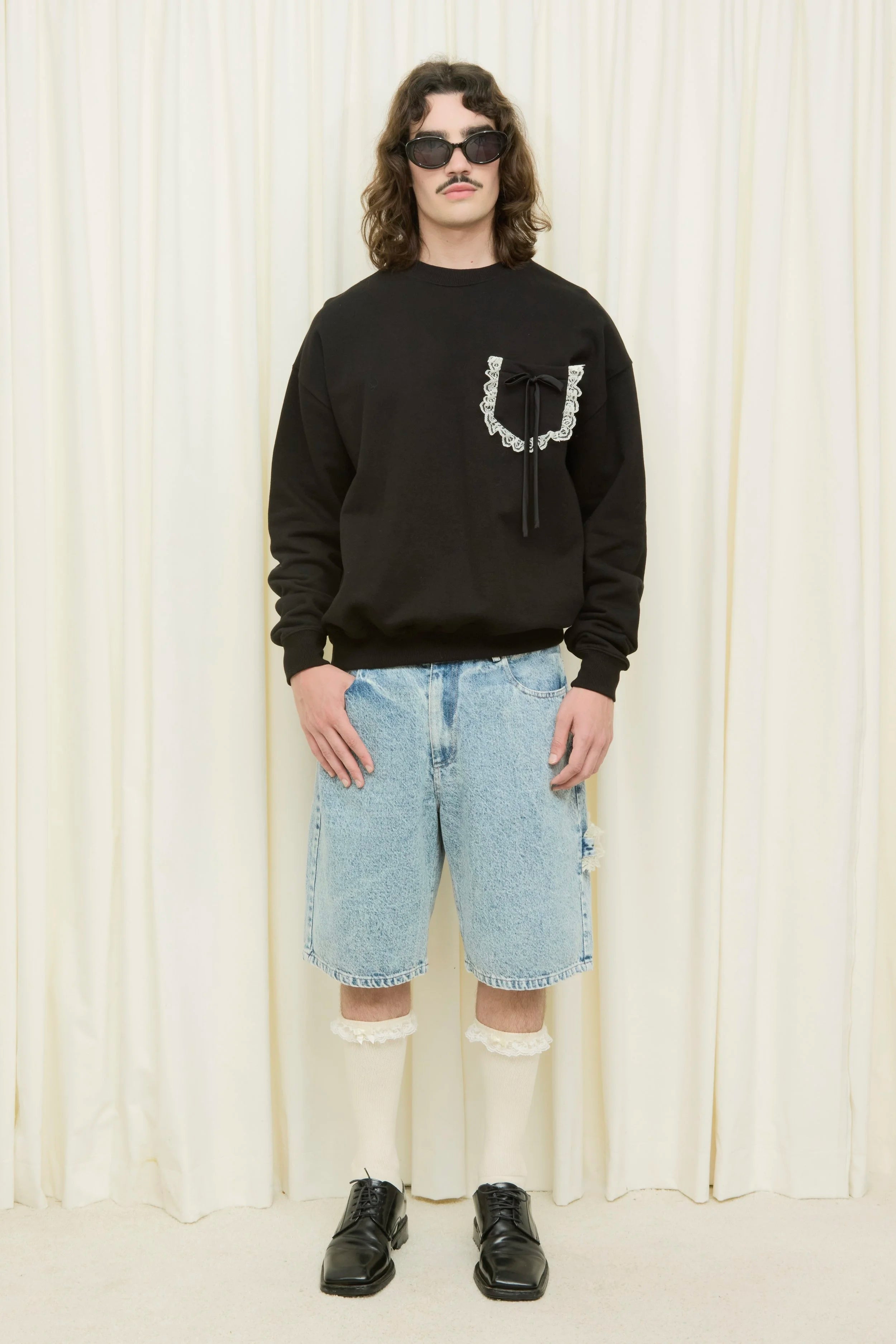 Collins Bow Pocket Sweatshirt