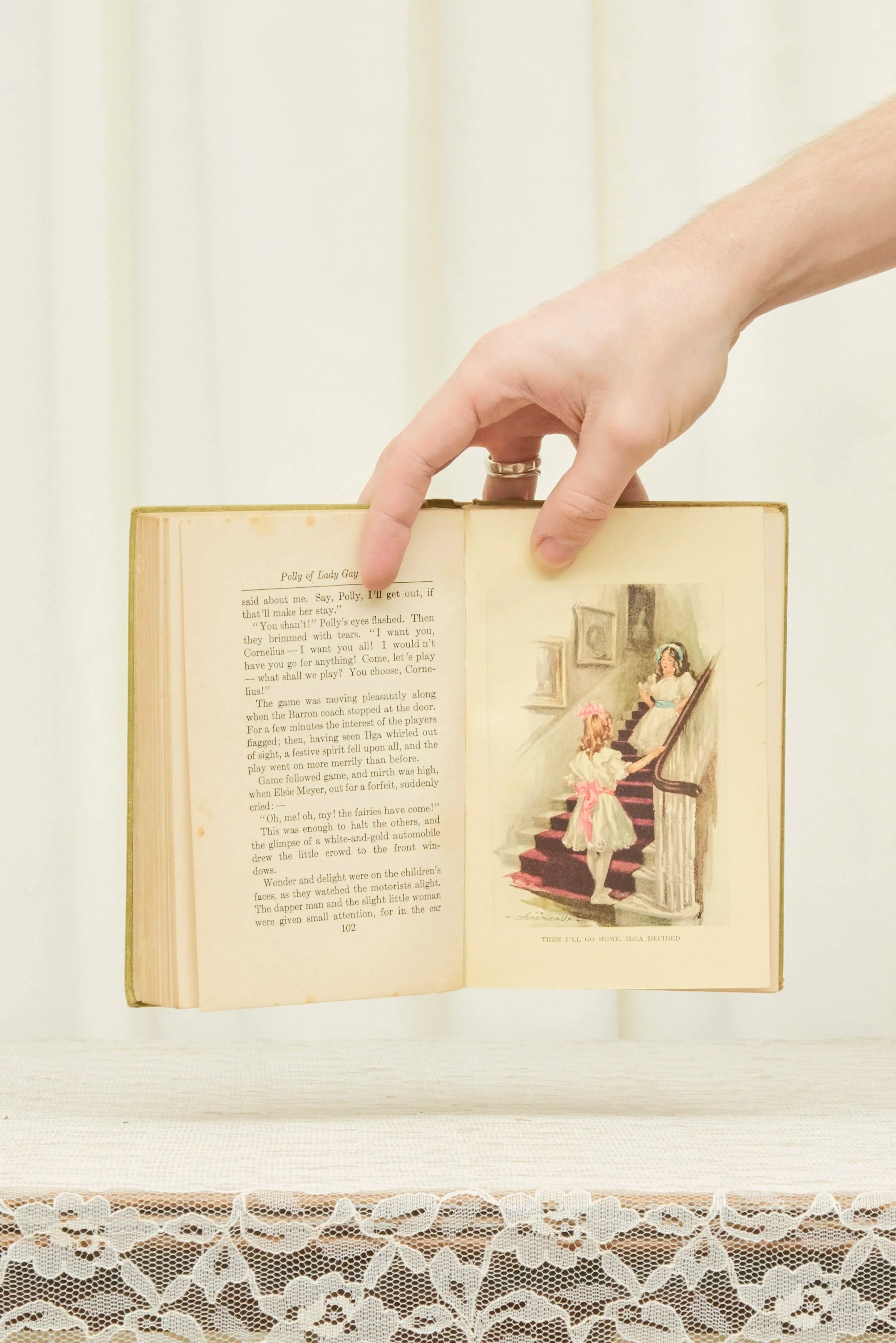 Vintage "Polly of Lady Gay Cottage" Book (1913)