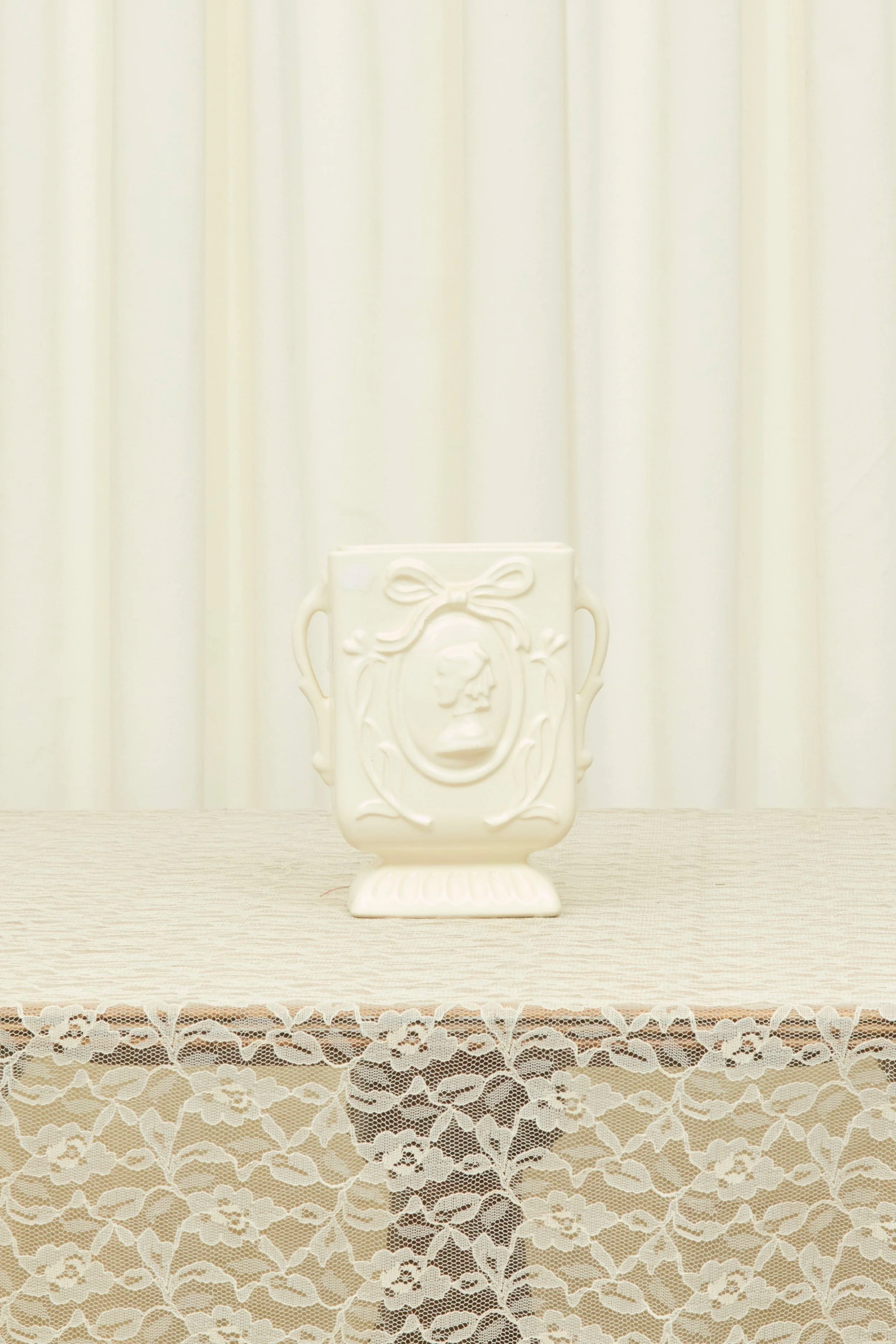 Vintage Cameo Vase