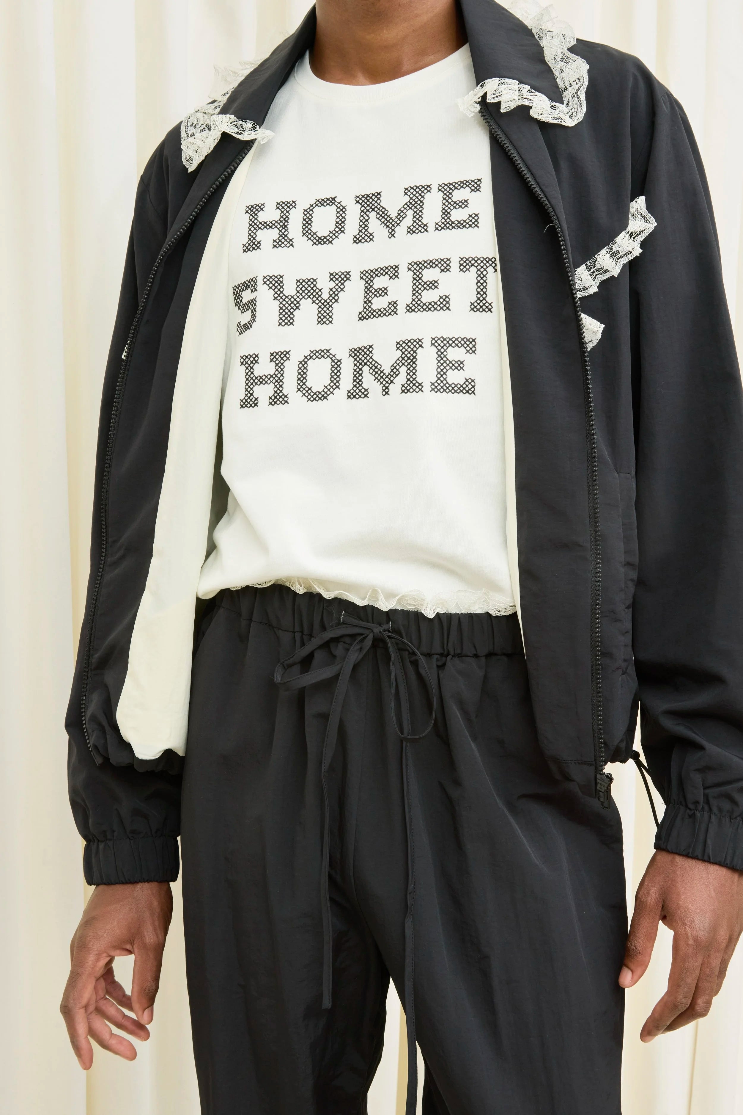 Archie Lace Trim Track Jacket