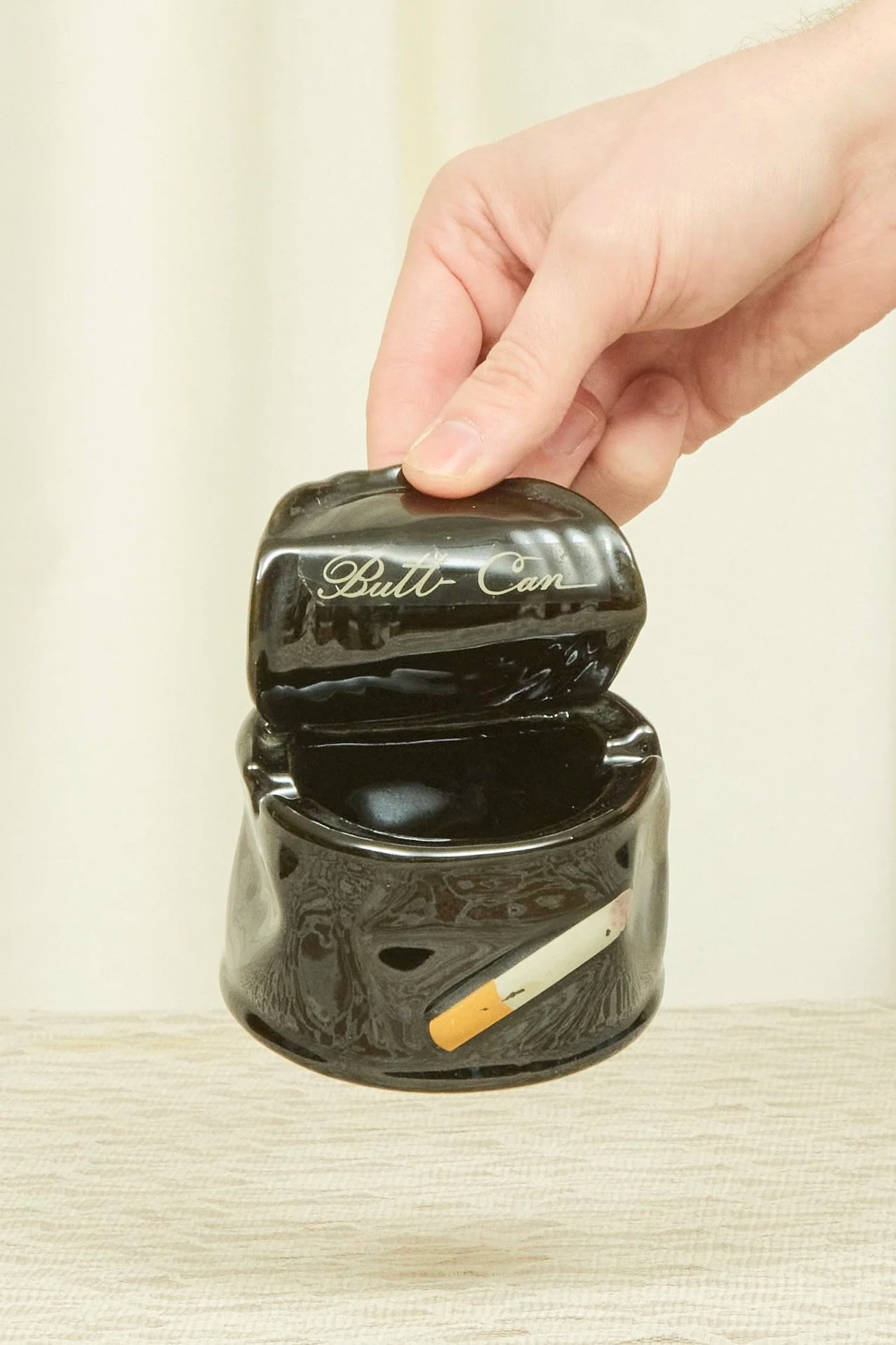 Vintage "Butt Can" Ash Tray