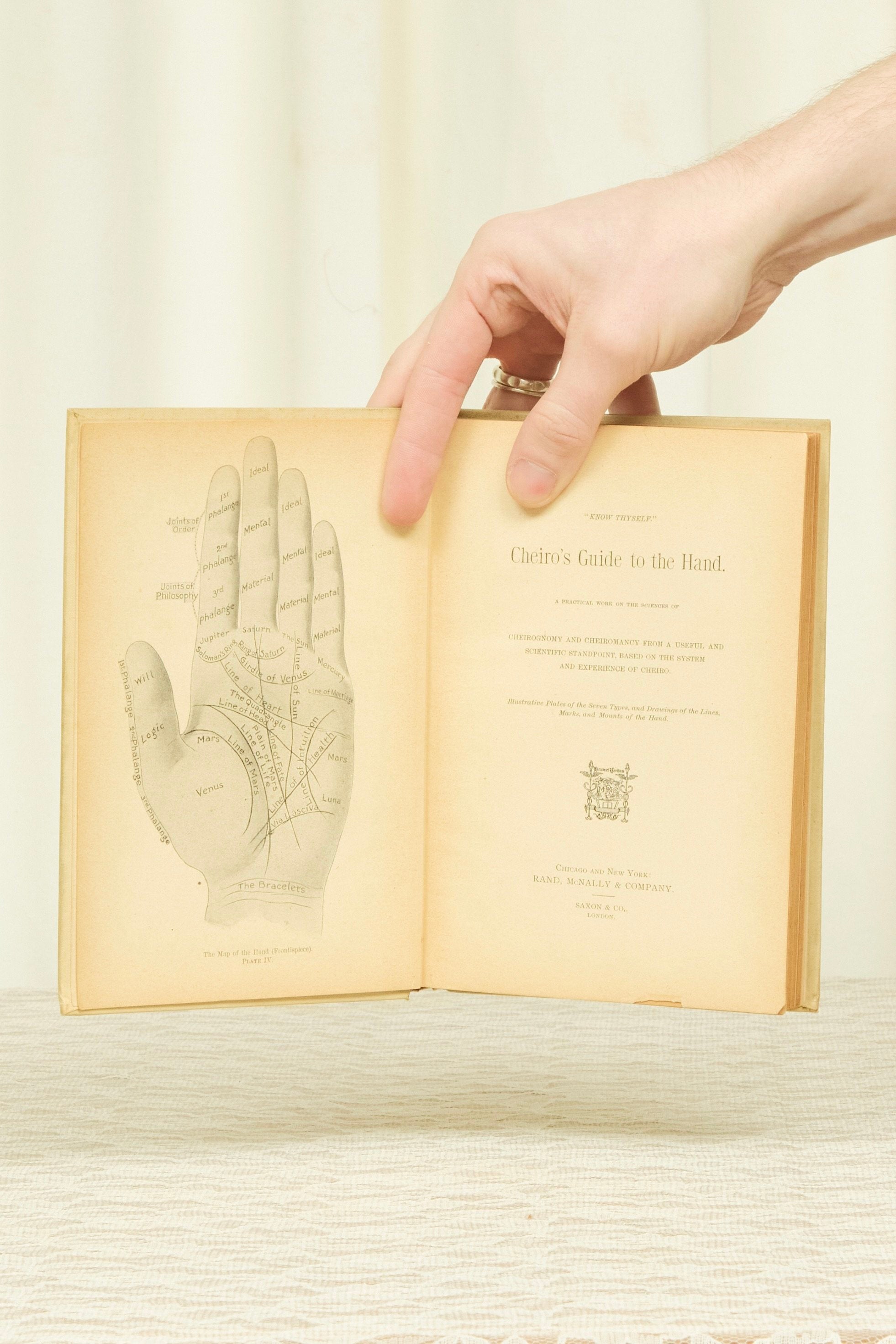 Antique RARE "Cheiro's Guide to the Hand" Book (1900)