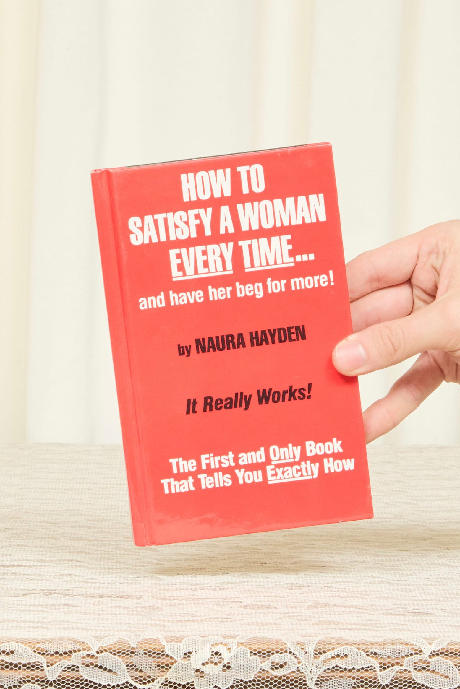 Vintage "How to Satisfy a Woman Every Time" Book (1982)