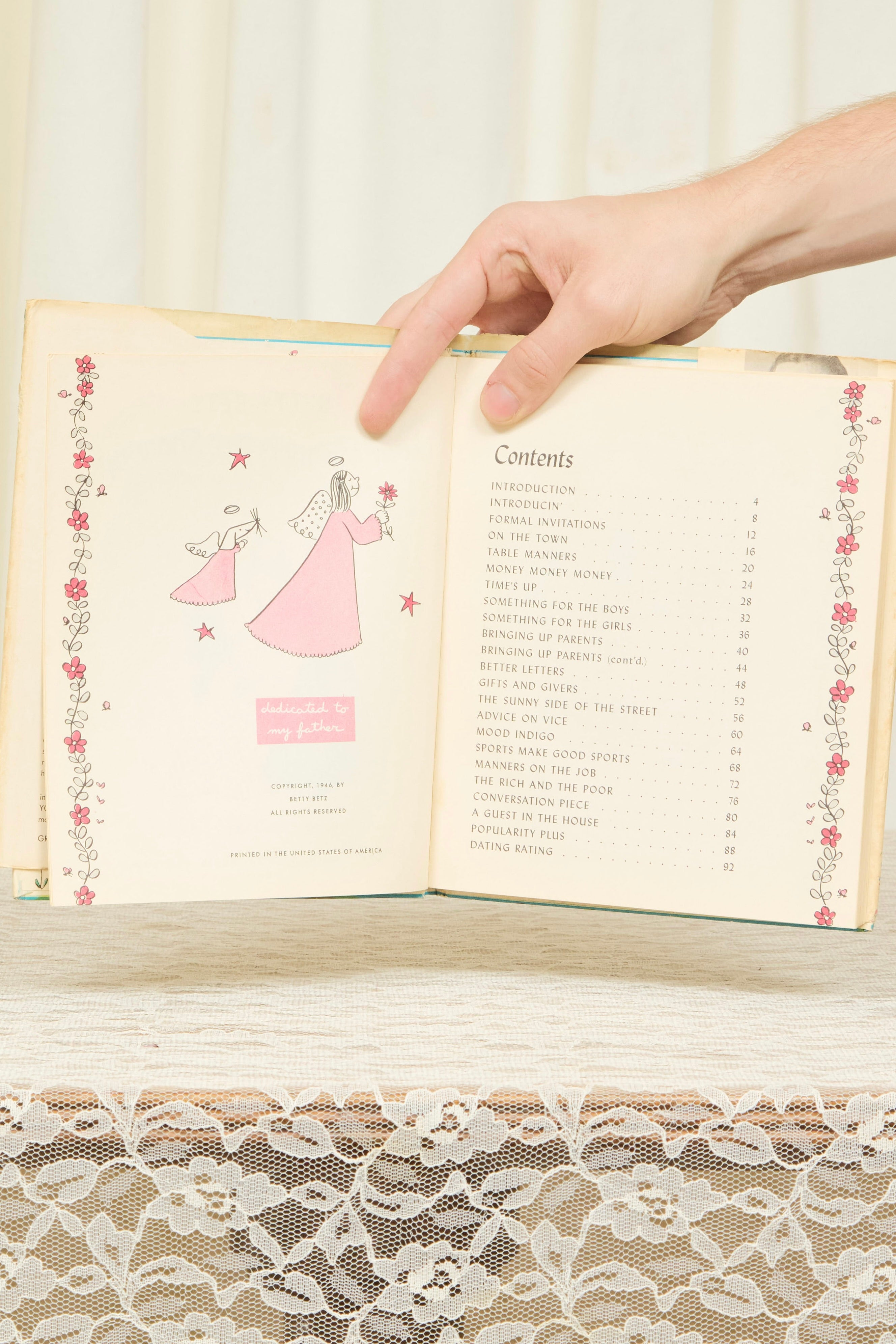 Vintage "Your Manners Are Showing" Book (1946)