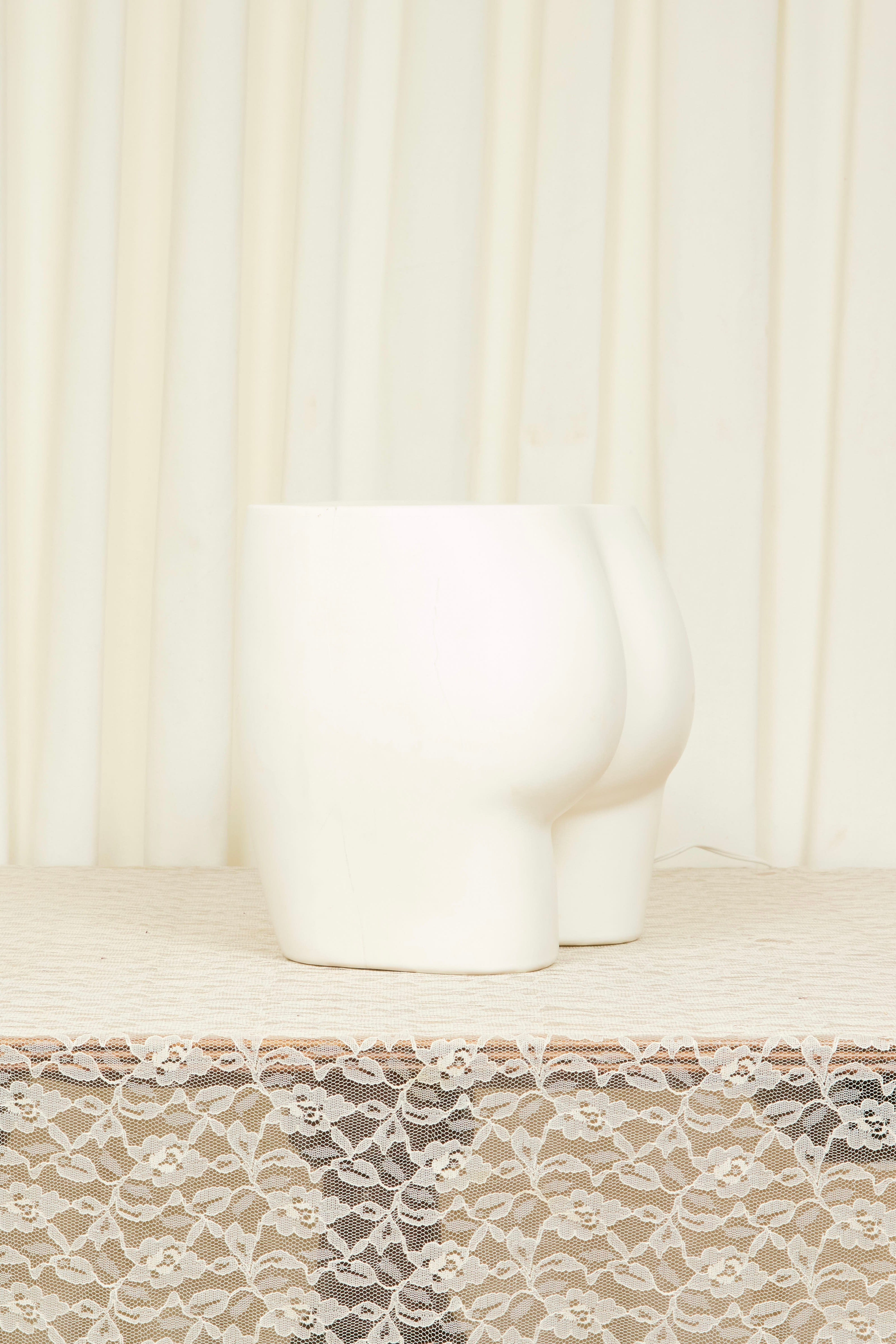 Vintage Blowmold Butt Lamp