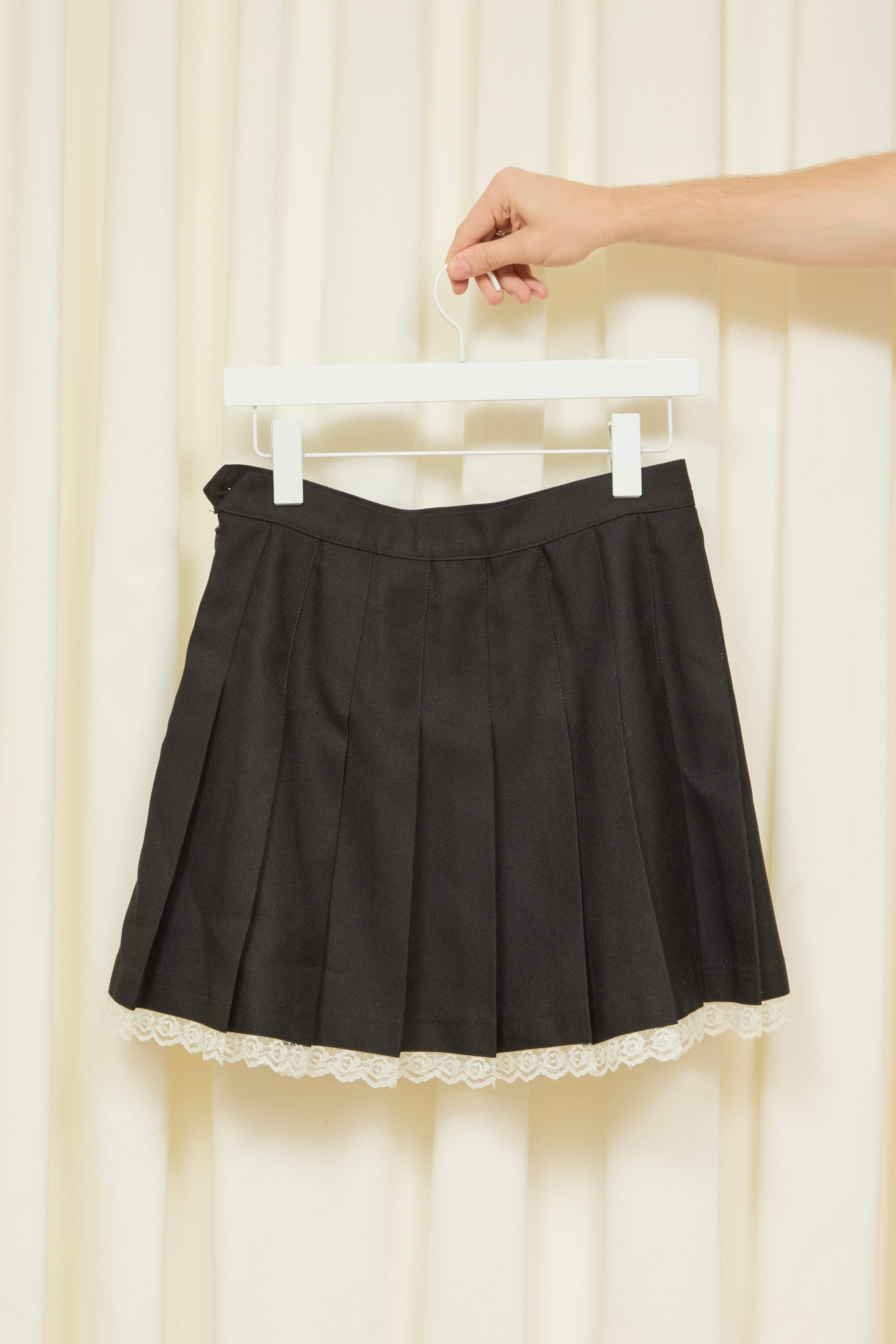 SAMPLE Ace Lace Trimmed Tennis Skirt M