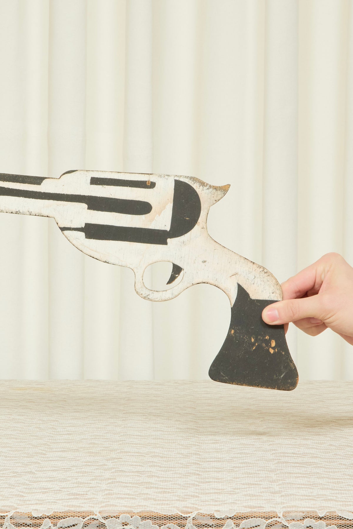 Vintage Folk Art Gun