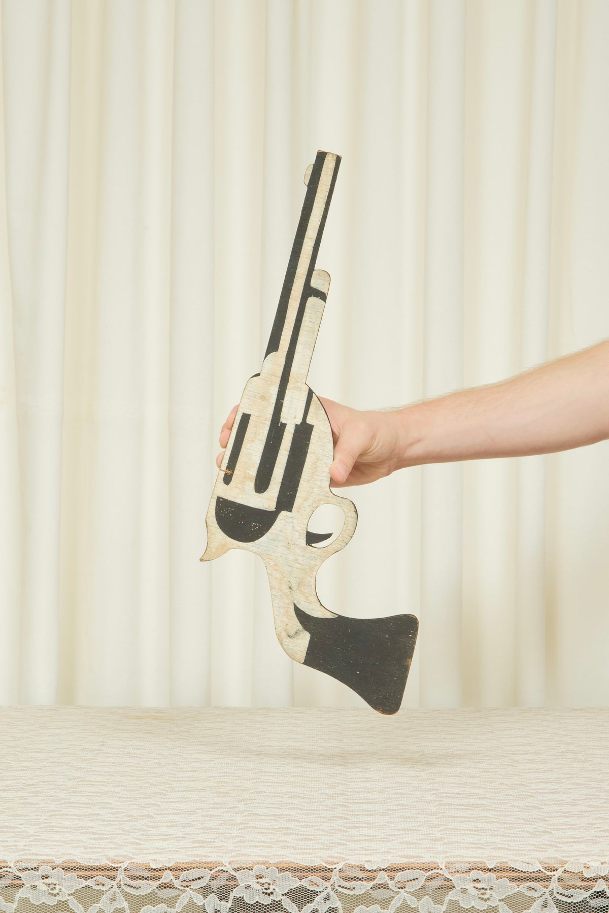 Vintage Folk Art Gun