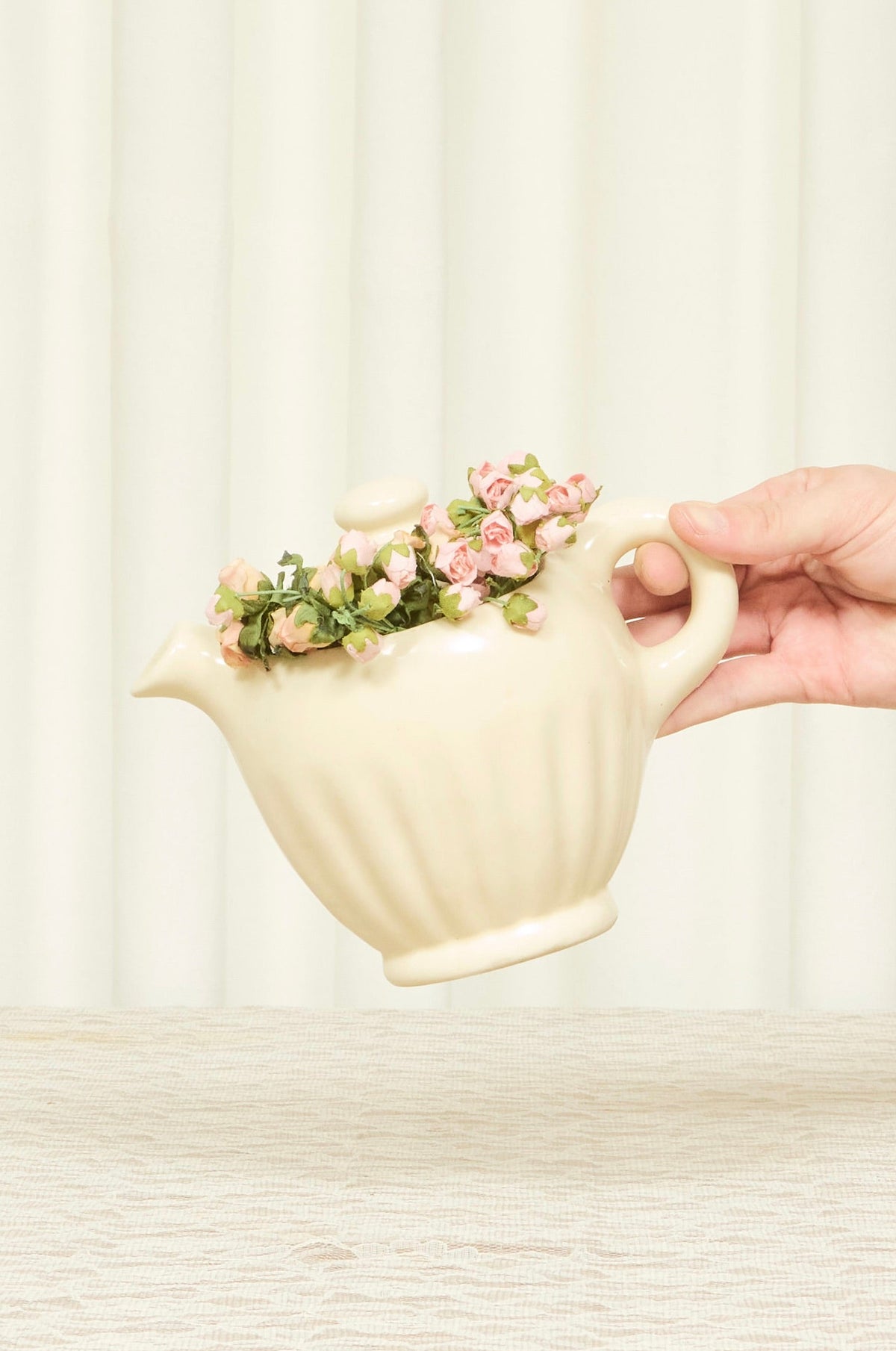 Vintage Teapot Wall Vase