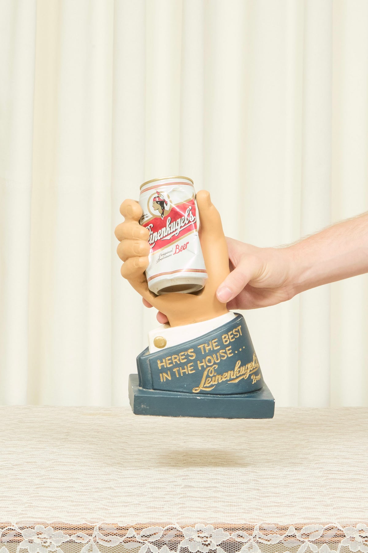 Vintage Beer Can Holder