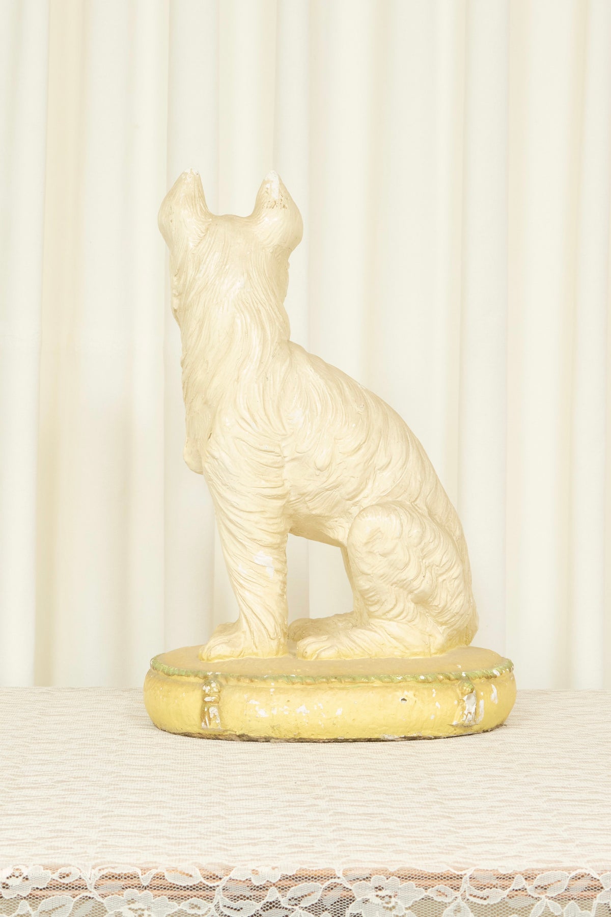 Vintage Scottie Statue