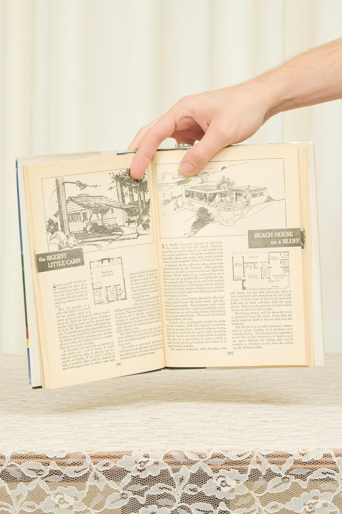 Vintage "Sunset Cabin Plan" Book (1938)