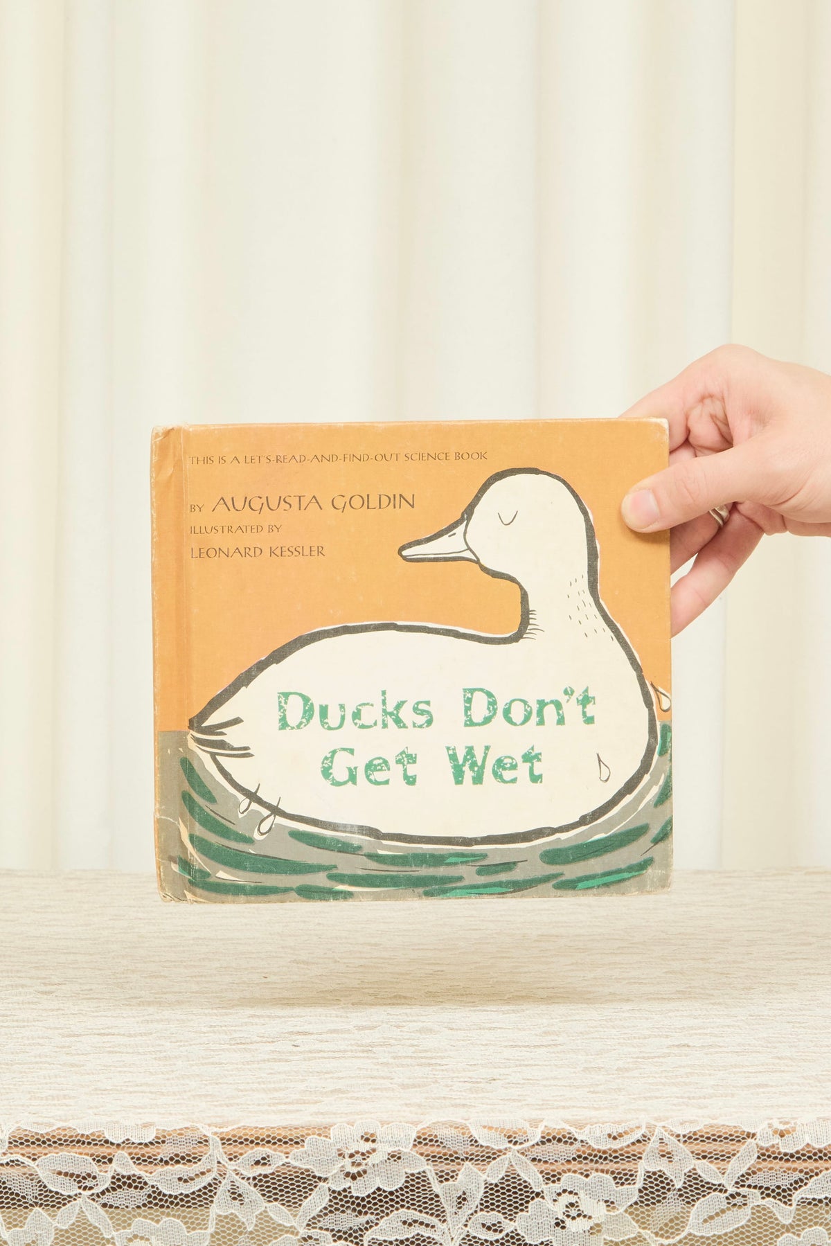 Vintage "Ducks Don't Get Wet" Book (1965)