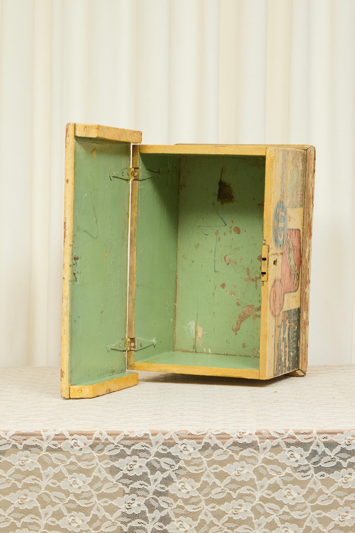 Vintage Decoupage Travel Box
