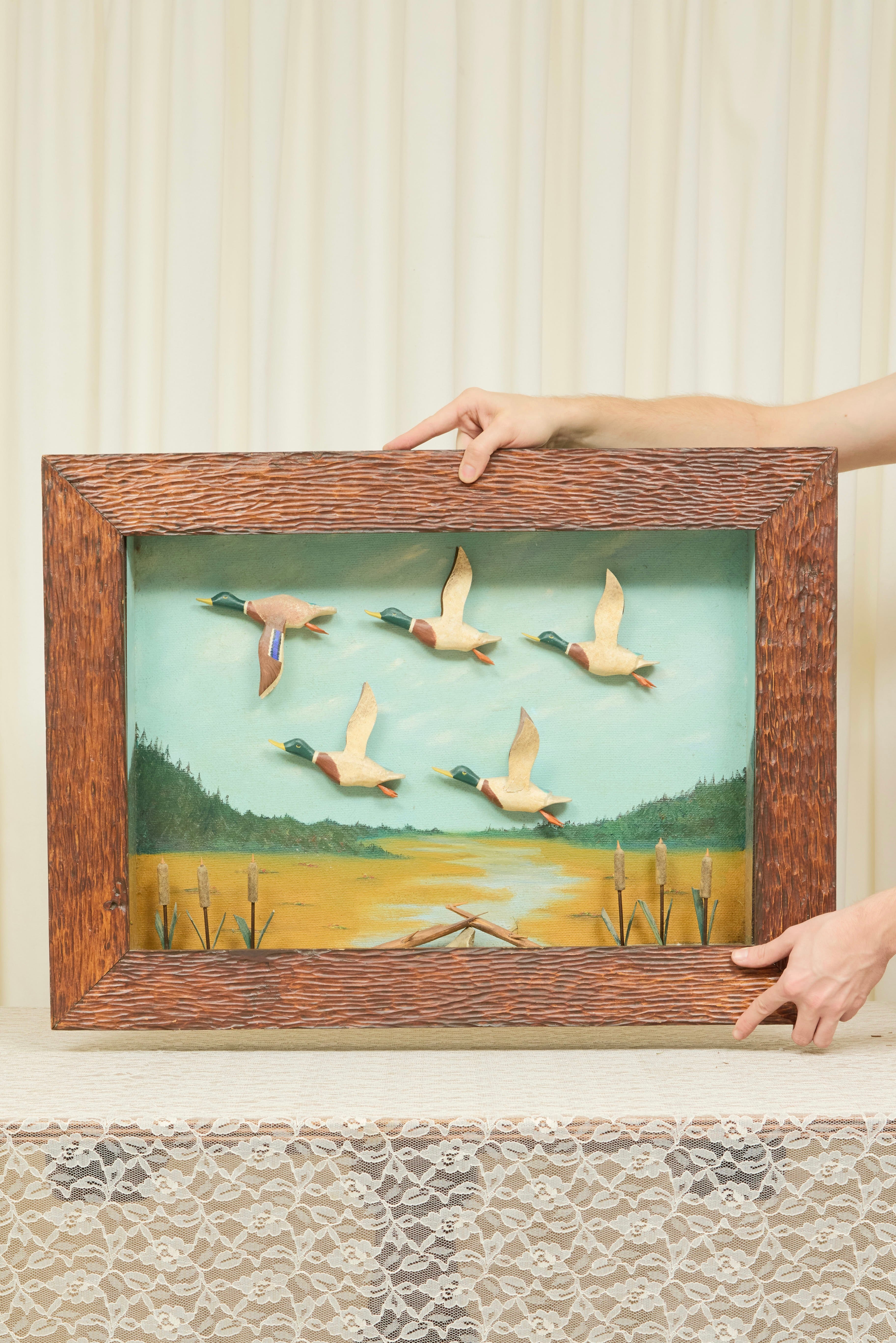 Vintage Wildlife Diorama
