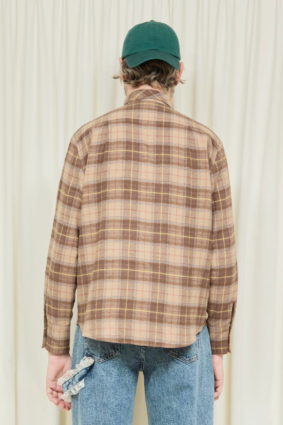 Luther Long Sleeve Flannel Tie Shirt