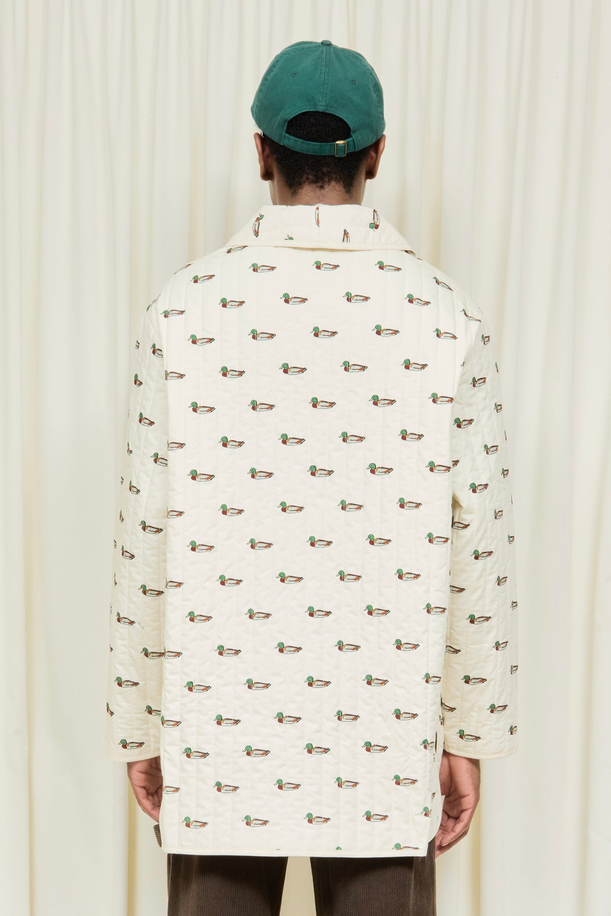 Arnie Mallard Print Quilted Jacket