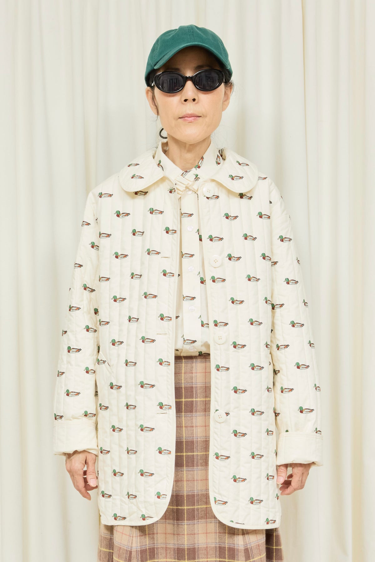 Arnie Mallard Print Quilted Jacket