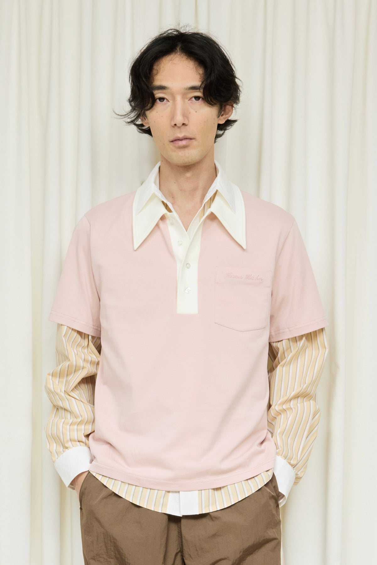 Frank Oversized Collar Polo