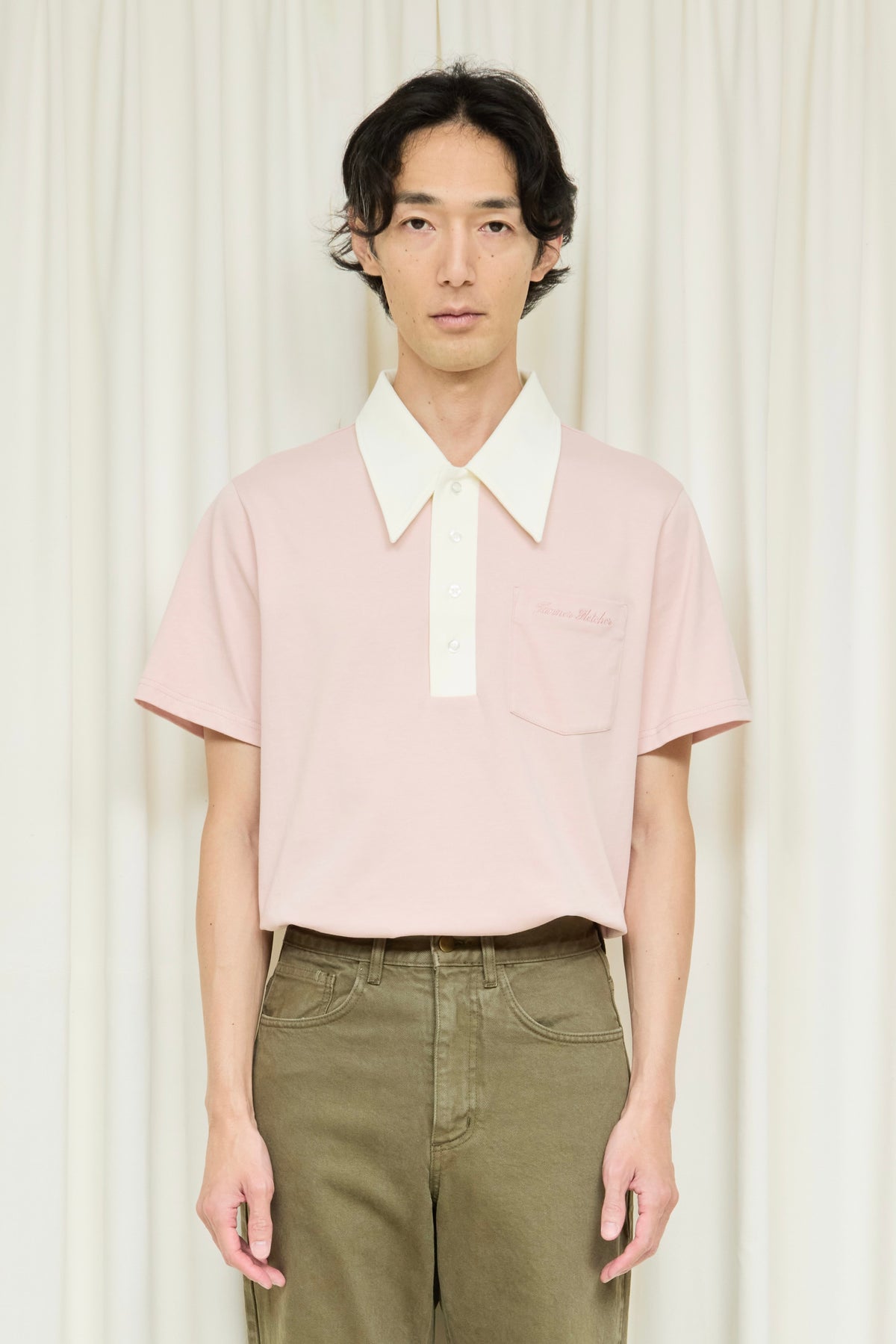 Frank Oversized Collar Polo