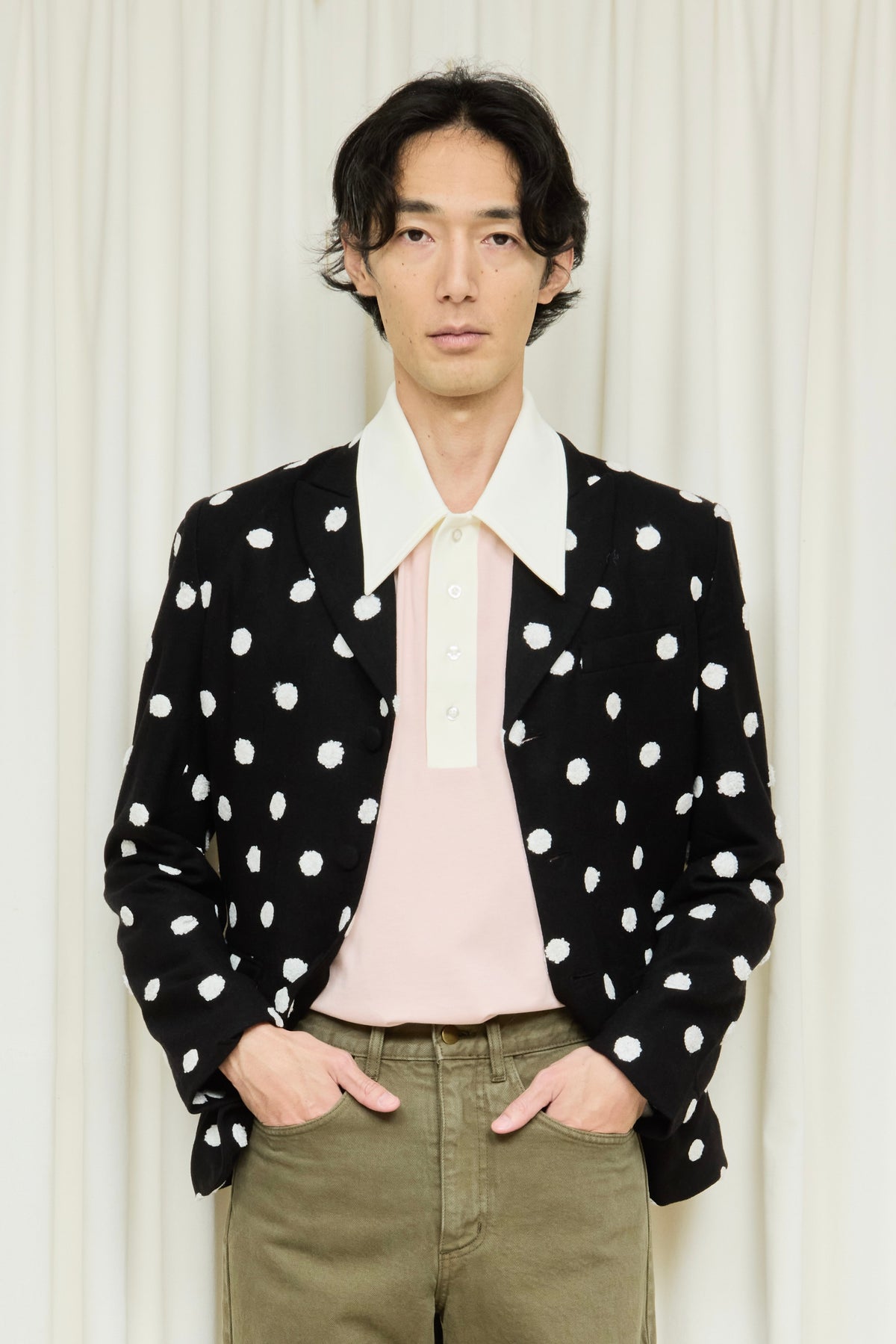 Frank Oversized Collar Polo