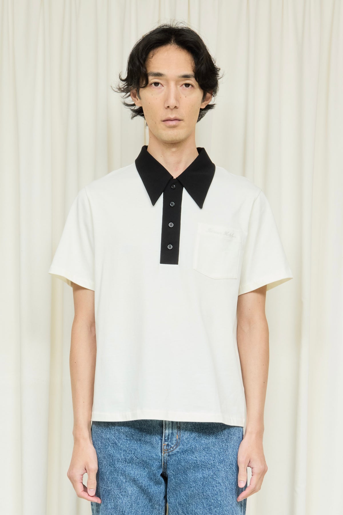 Frank Oversized Collar Polo