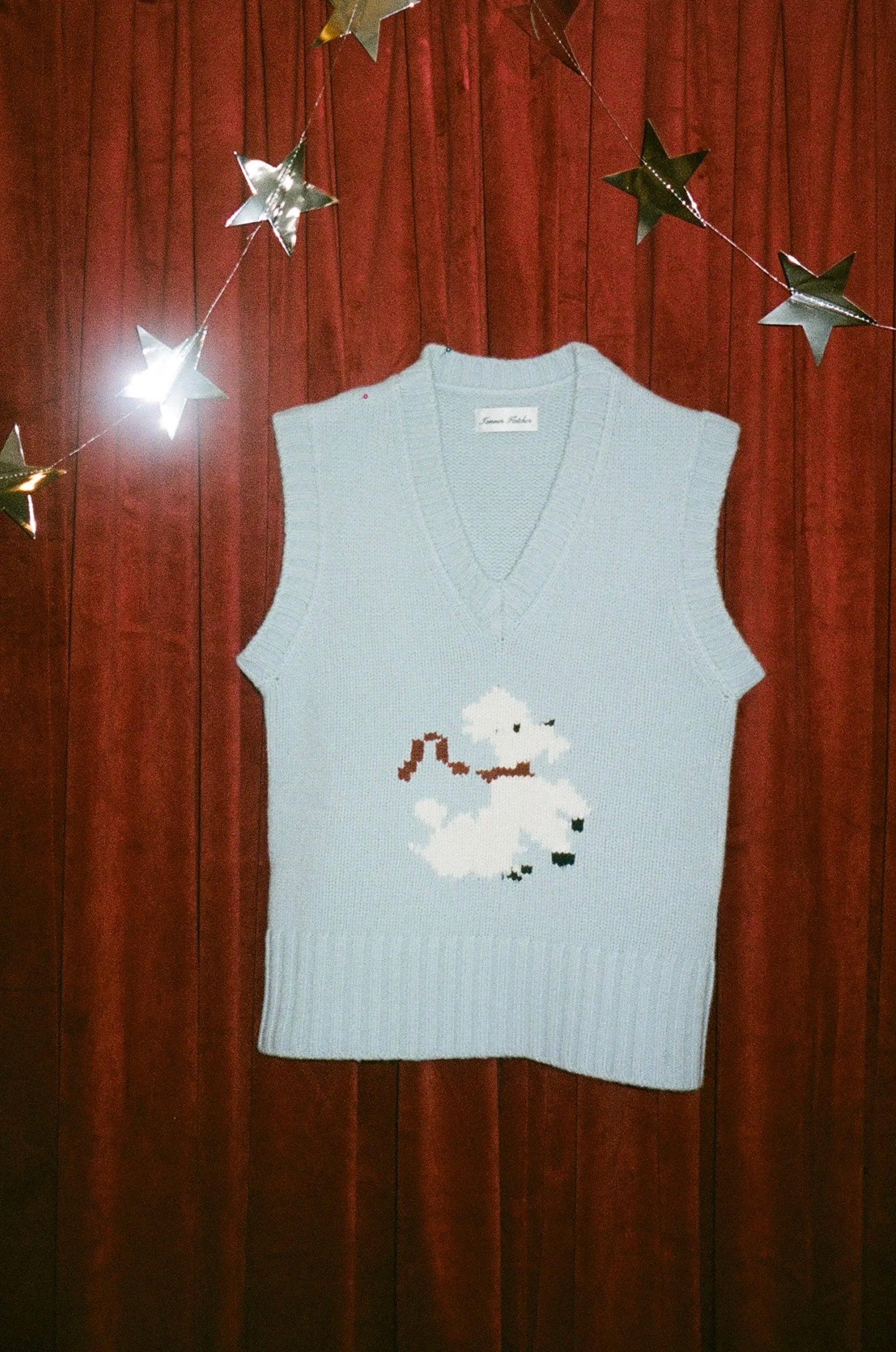 Topher Poodle Sweater Vest