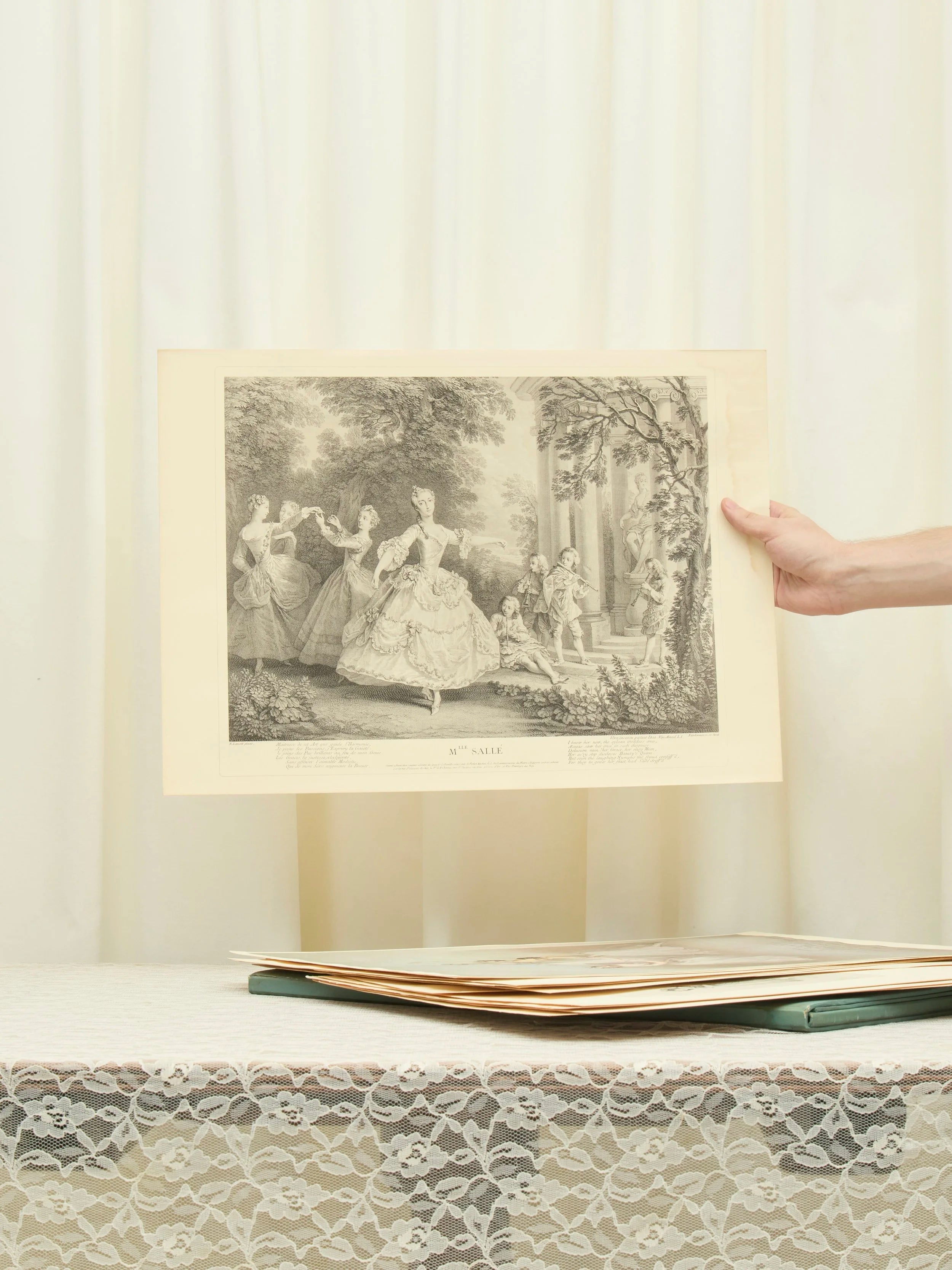 Vintage "Dancing in Prints" Portfolio