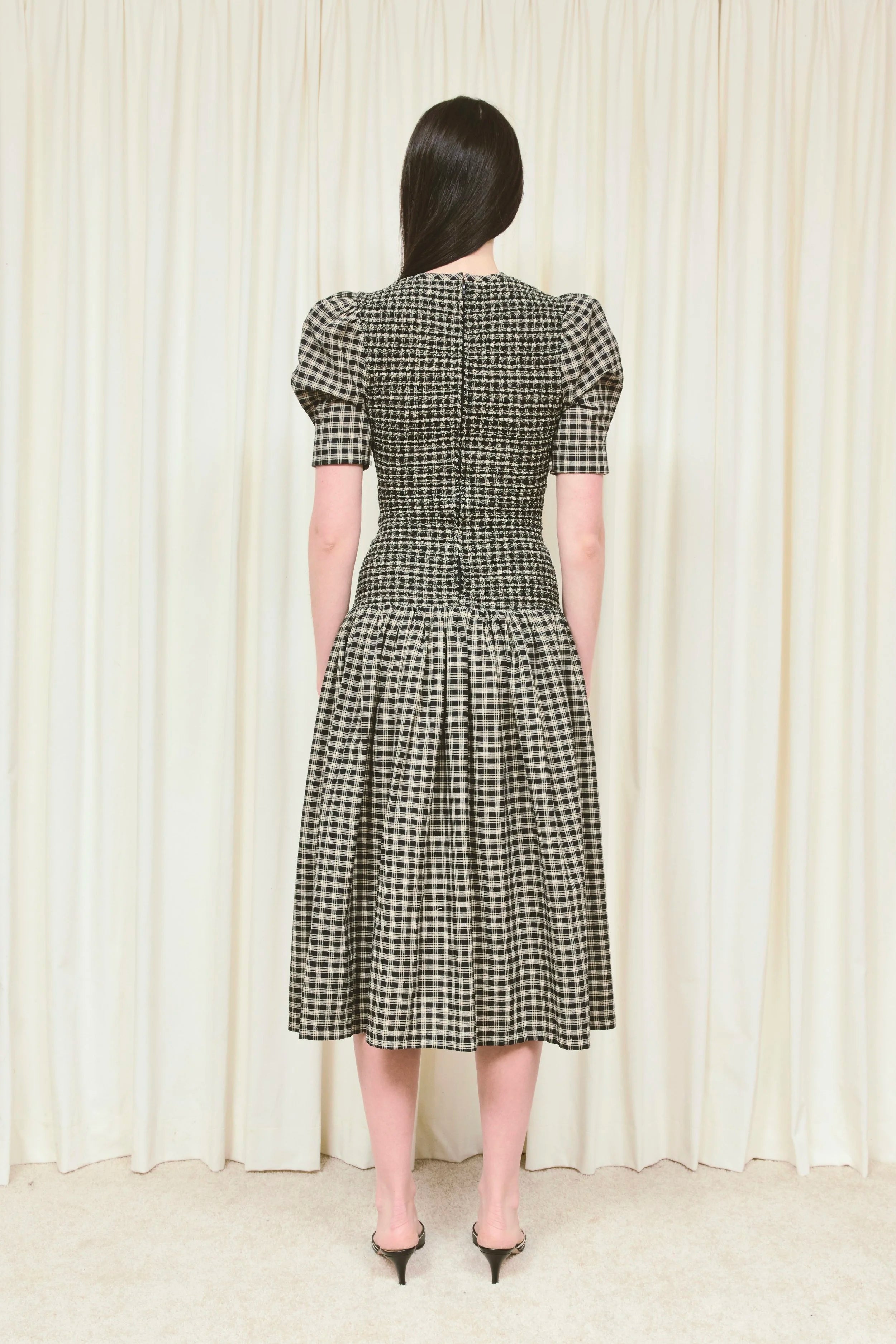 Imelda Smocked Midi Dress