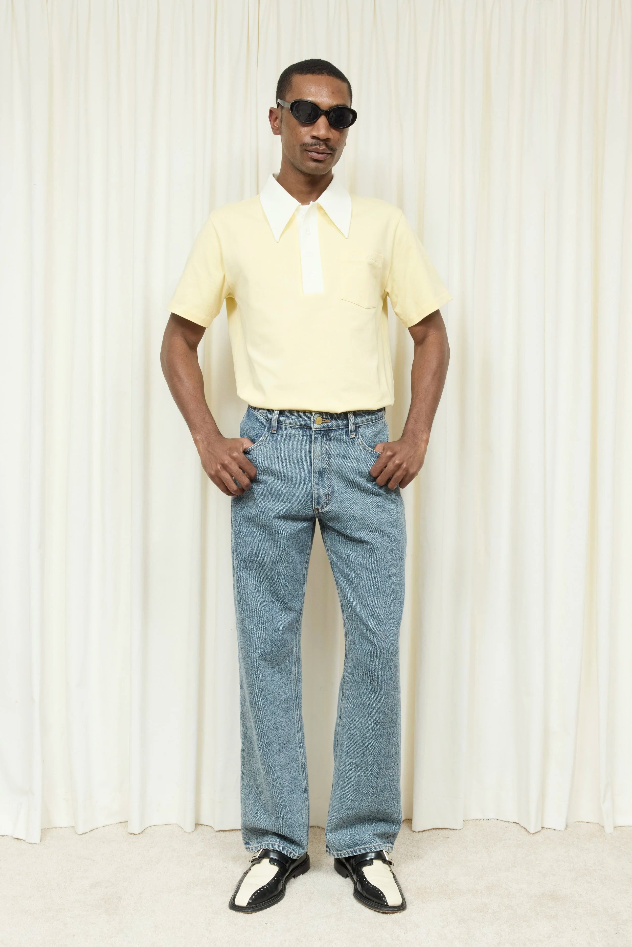 Frank Oversized Collar Polo