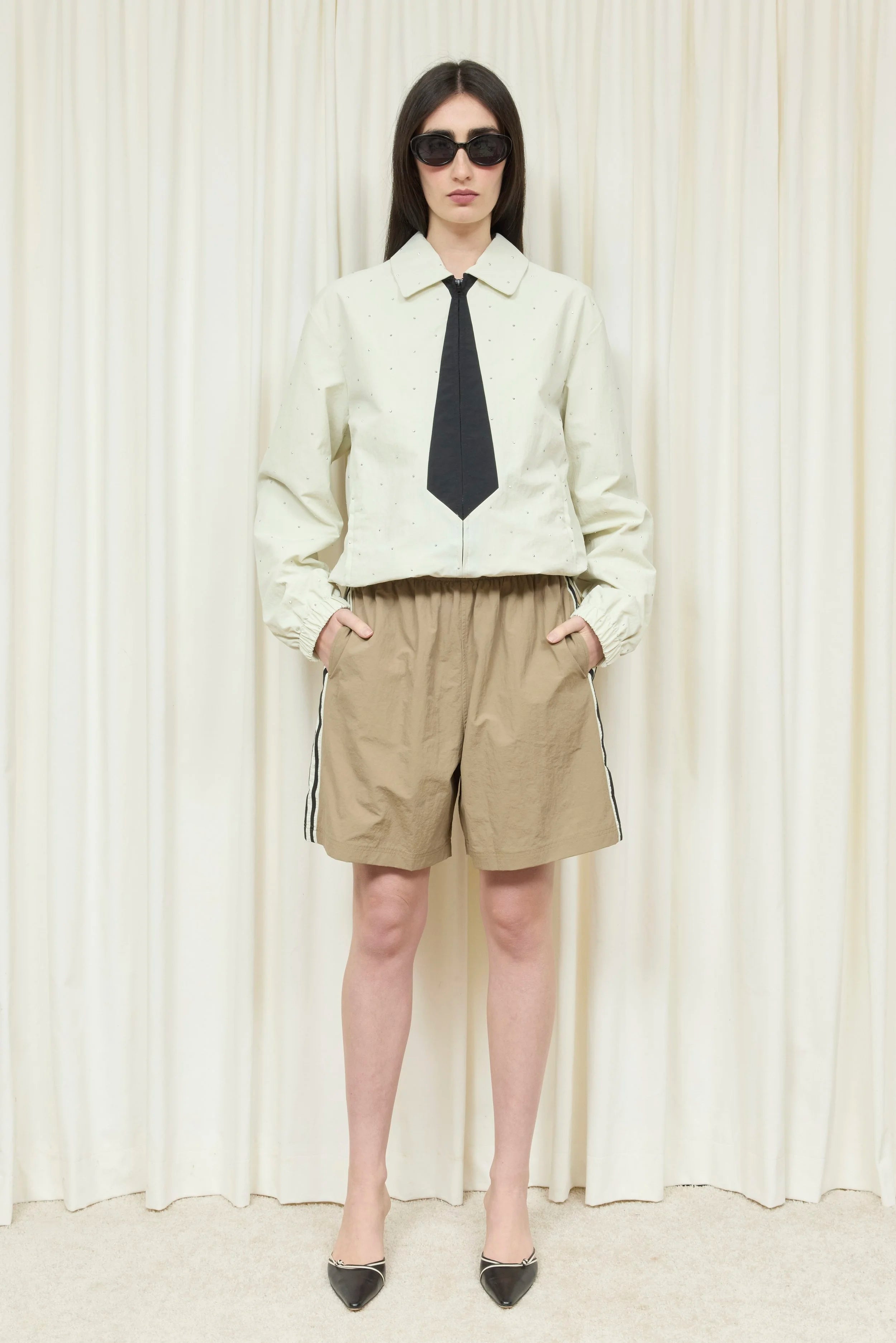 Kennedy Hot Fix Tie Track Jacket