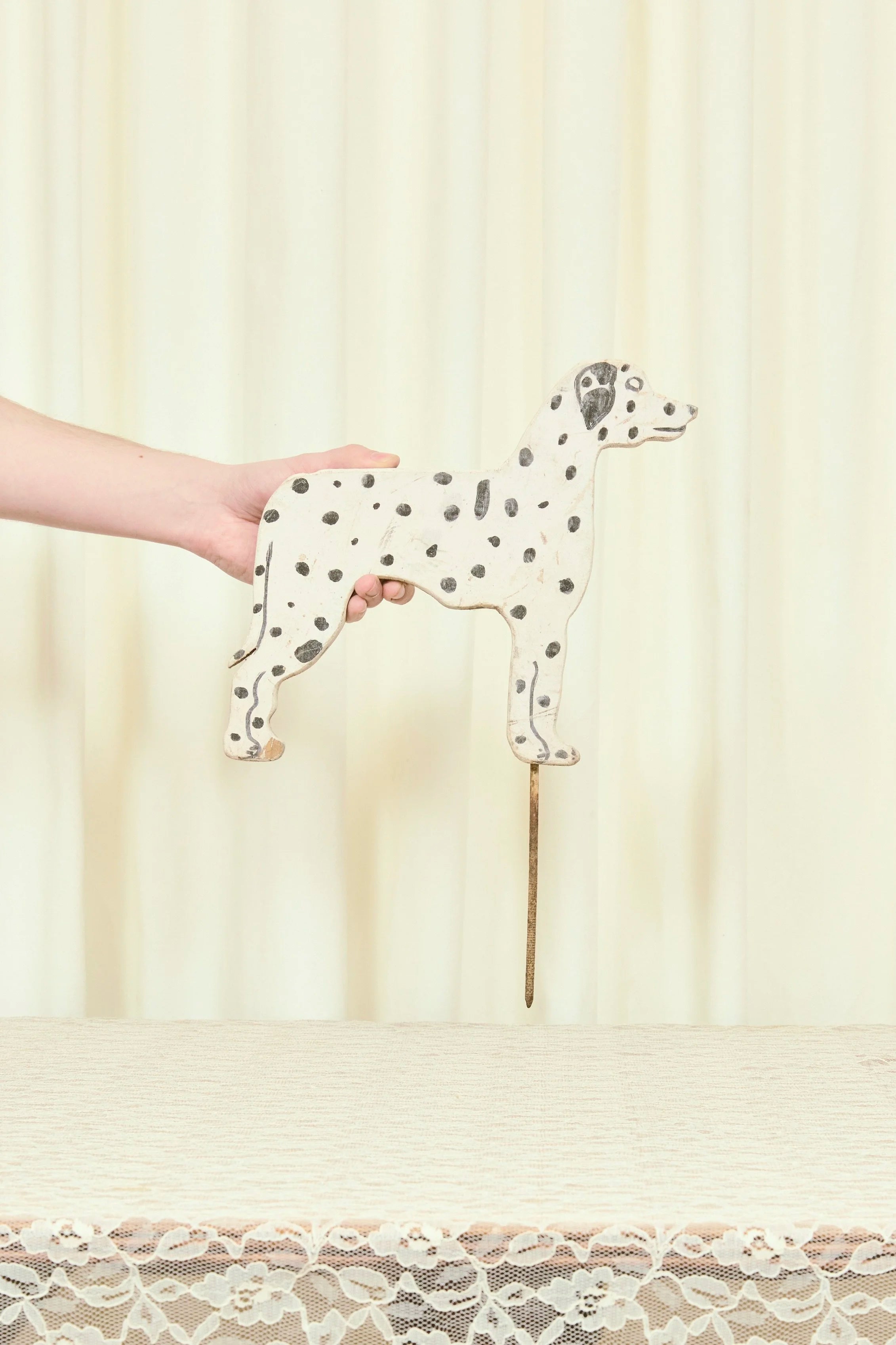 Vintage Dalmatian Lawn Ornament