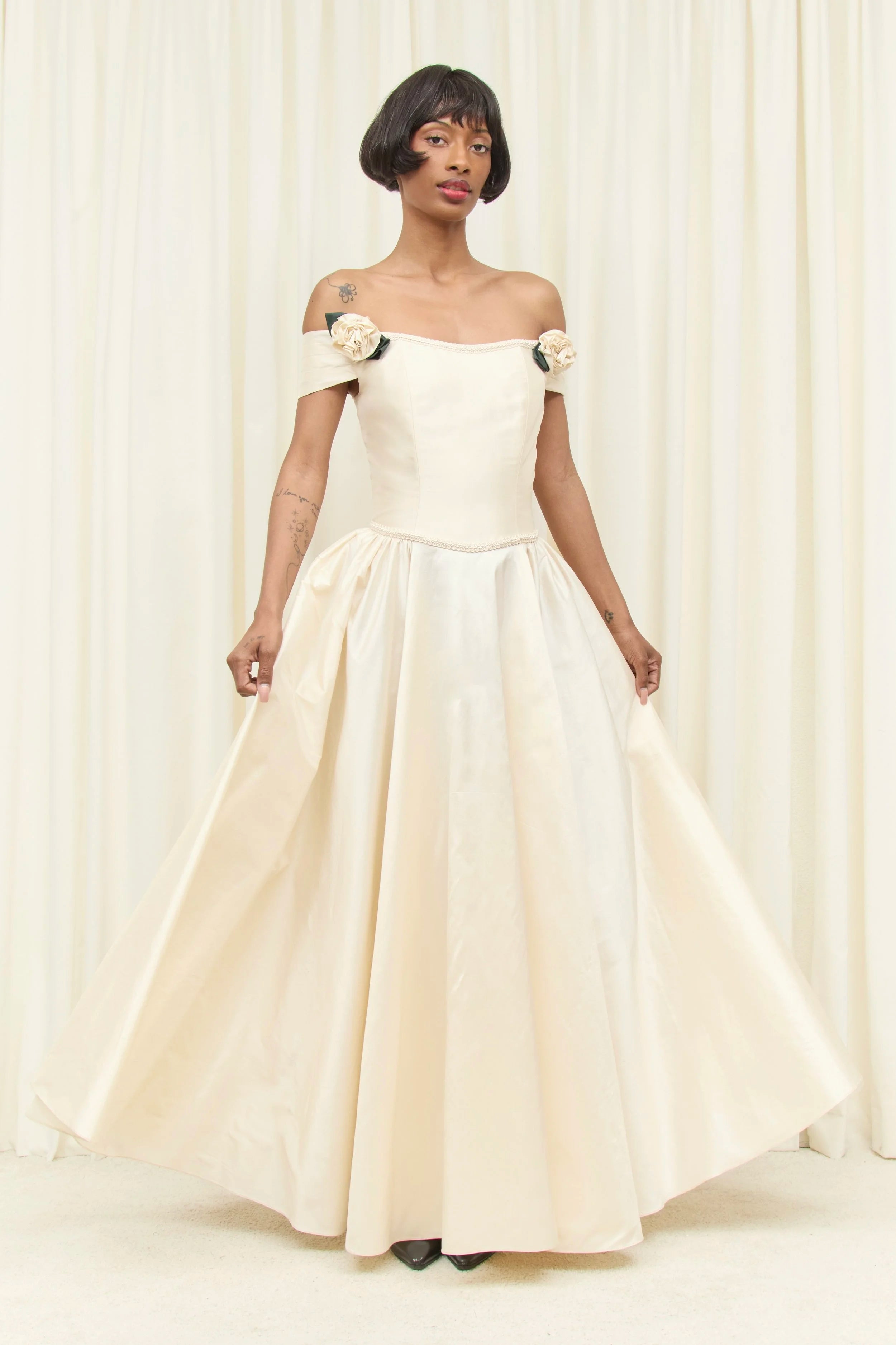 Clara Rosette Gown