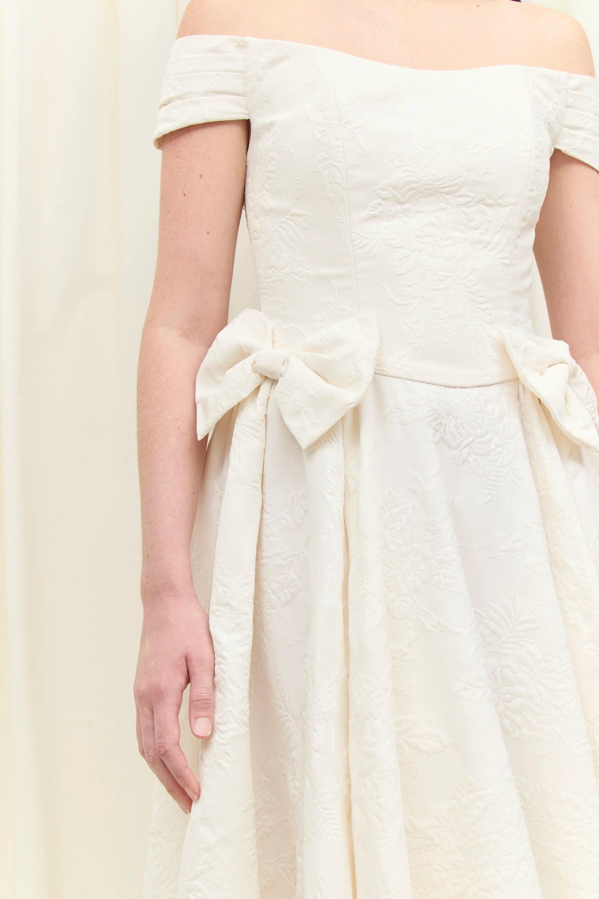 Clara Brocade Gown