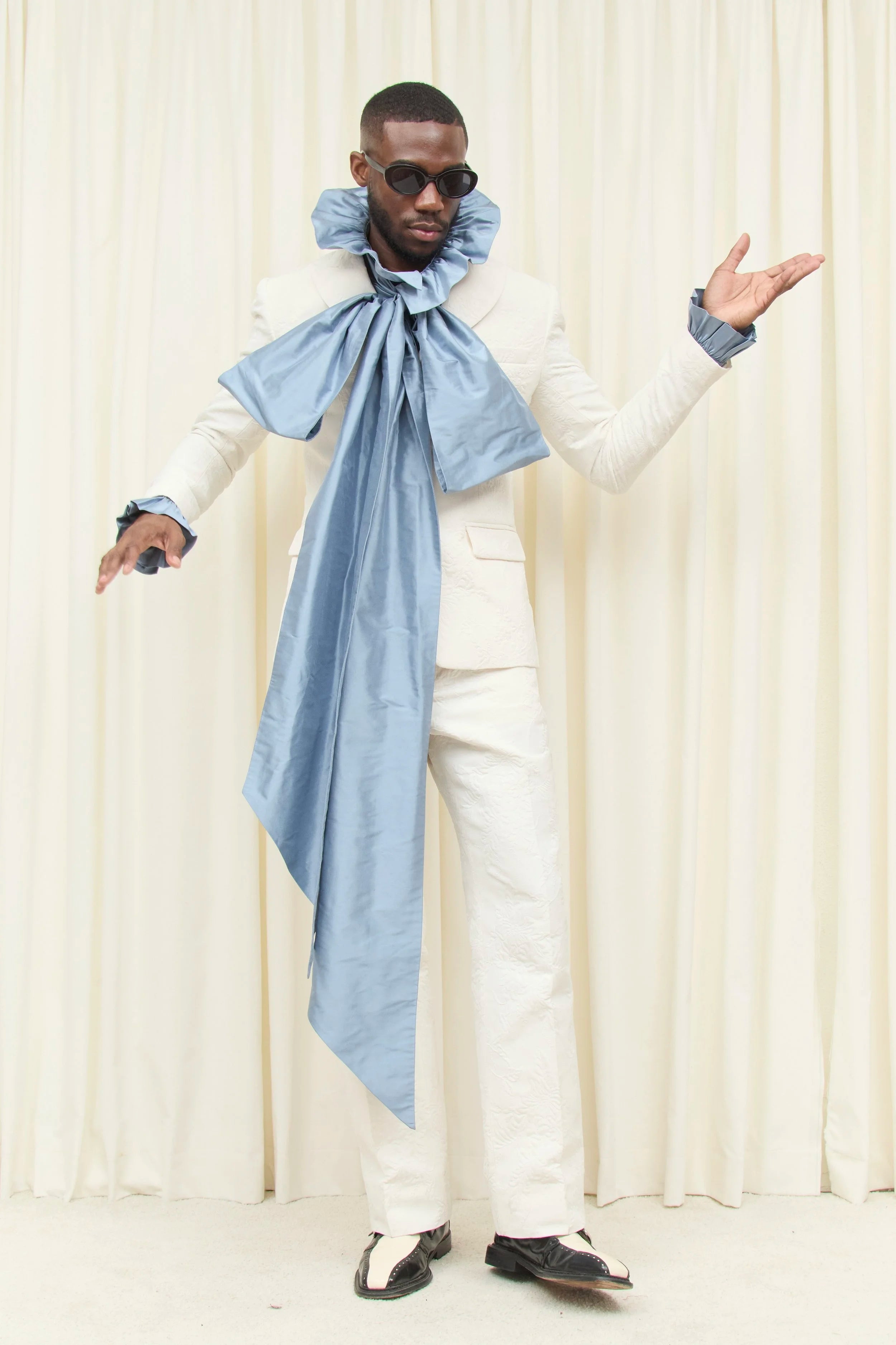Simone Oversized Bow Blouse