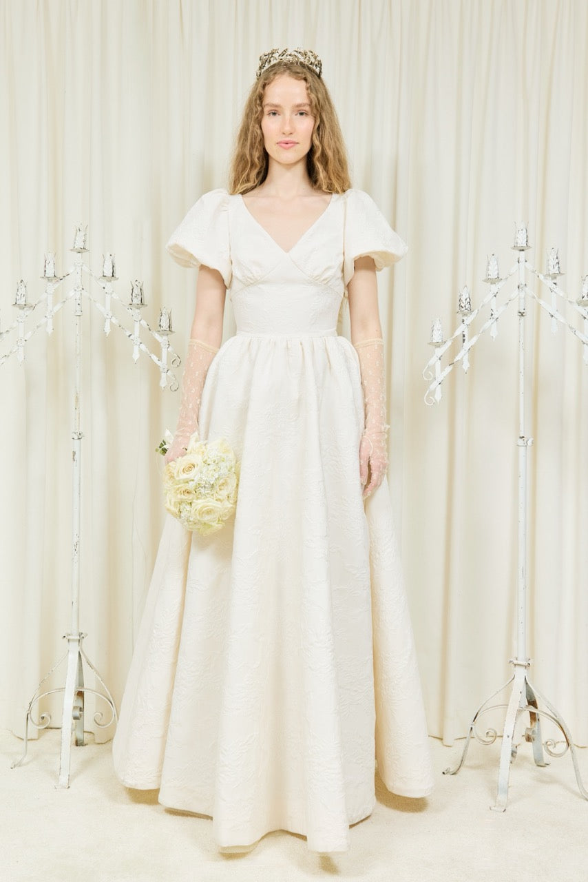 Astor Puff Sleeve Gown