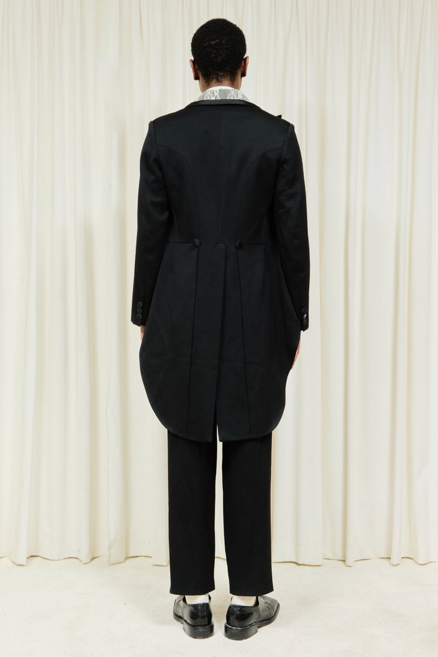 Benedictine Lace Stripe Pleated Trouser