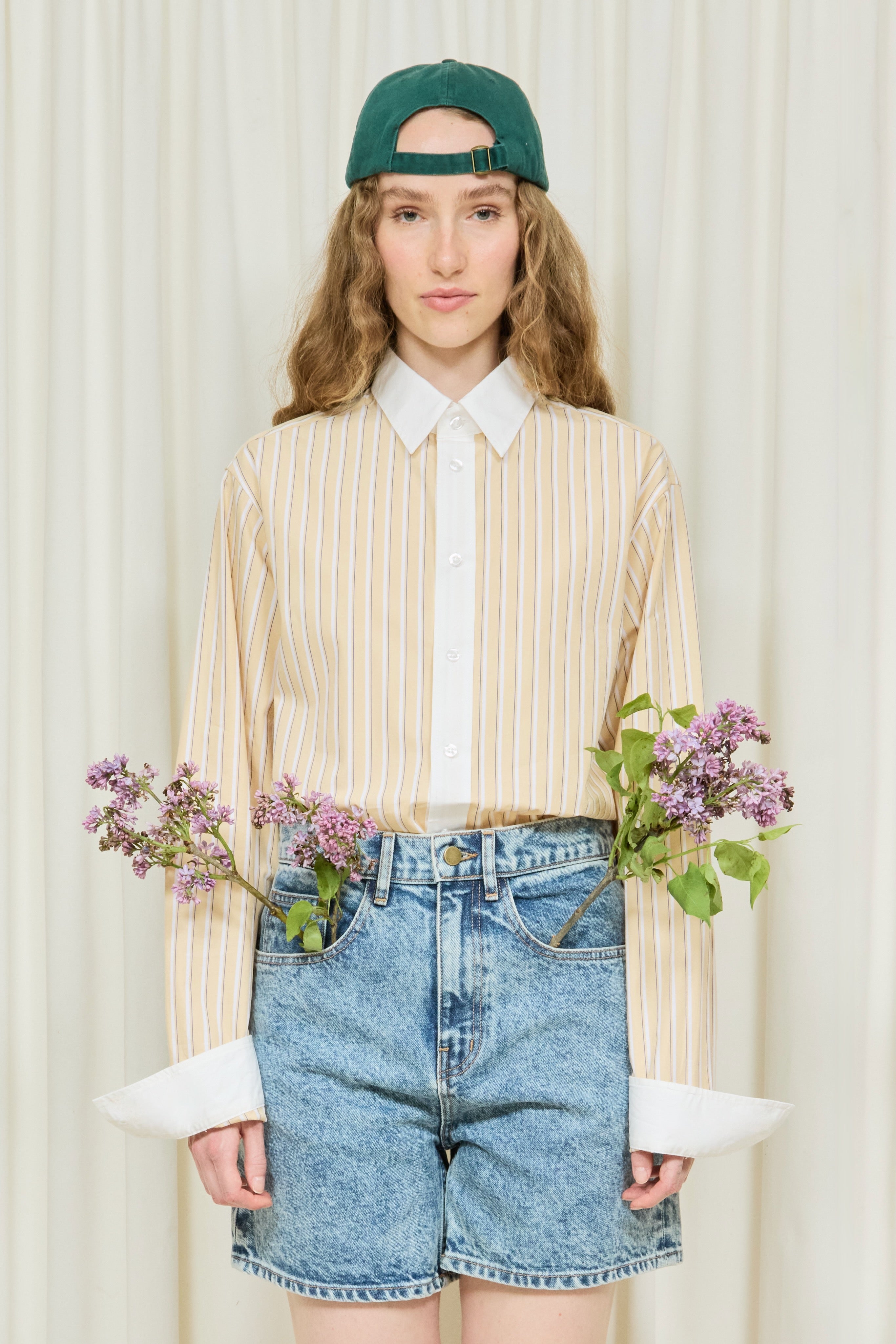 Brad Mid Length Jean Short