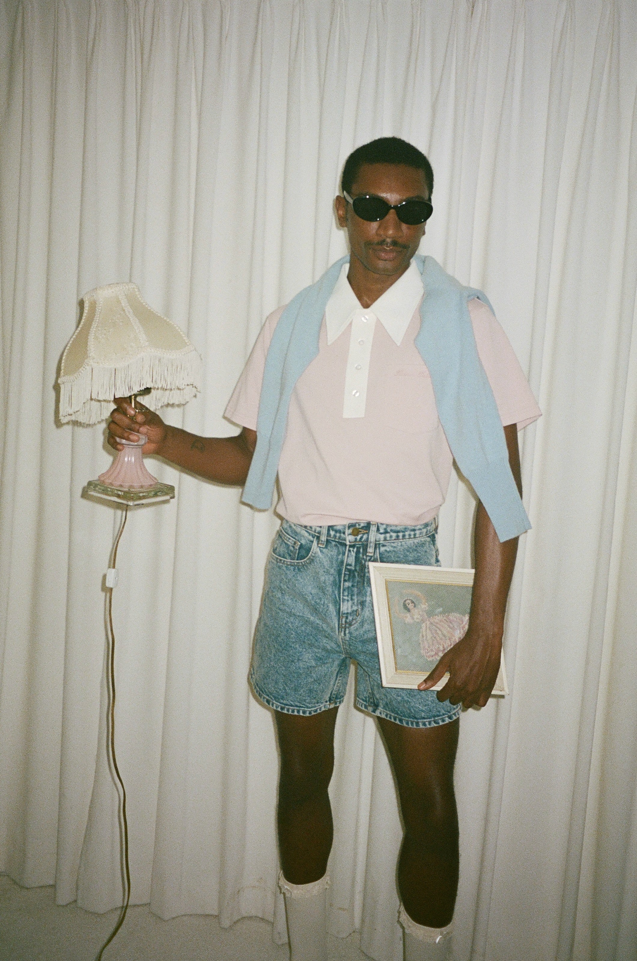 Brad Mid Length Jean Short